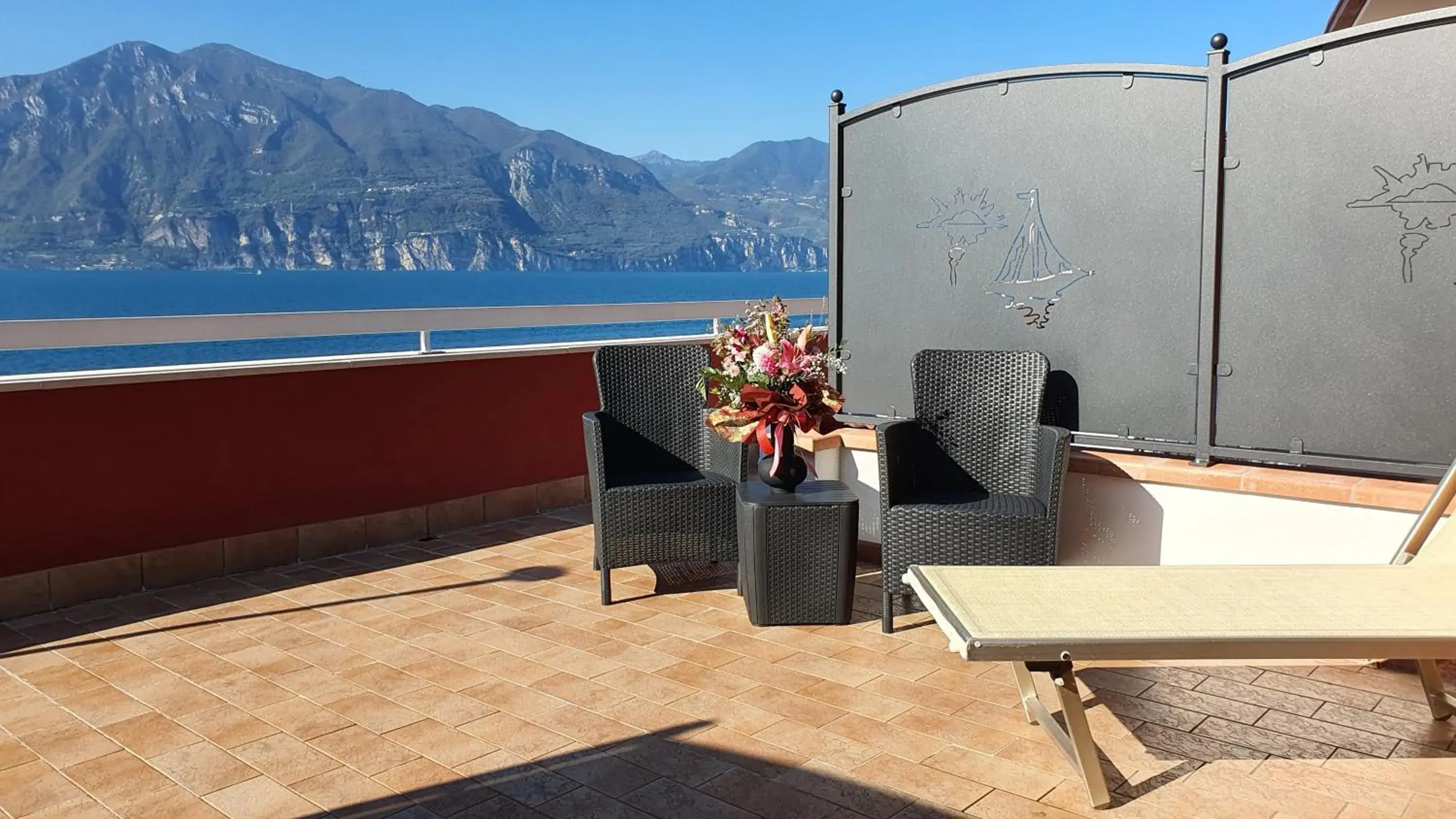 Balcony/Terrace in Hotel Merano