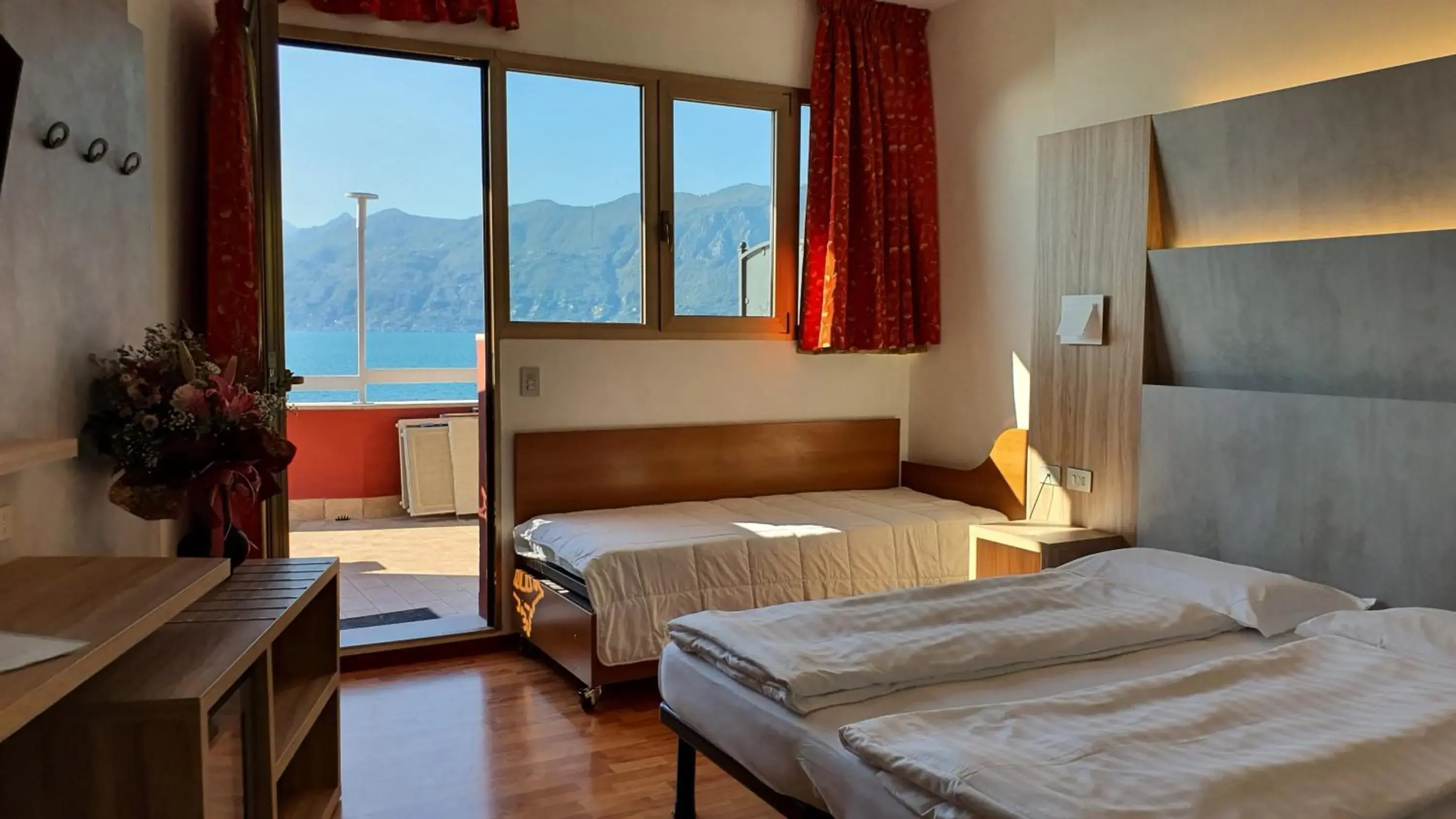 Bed in Hotel Merano