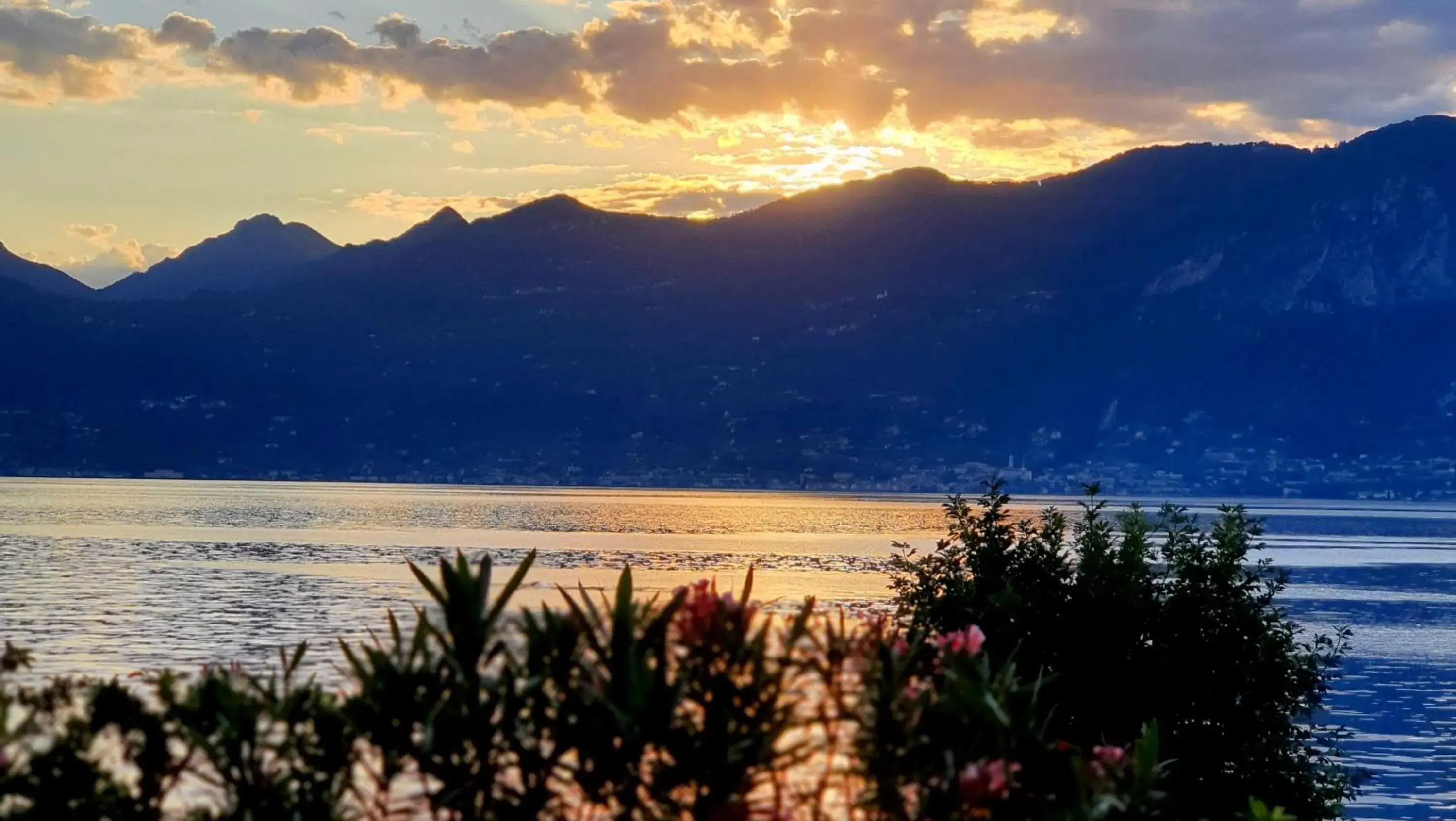 Lake view in Hotel Merano