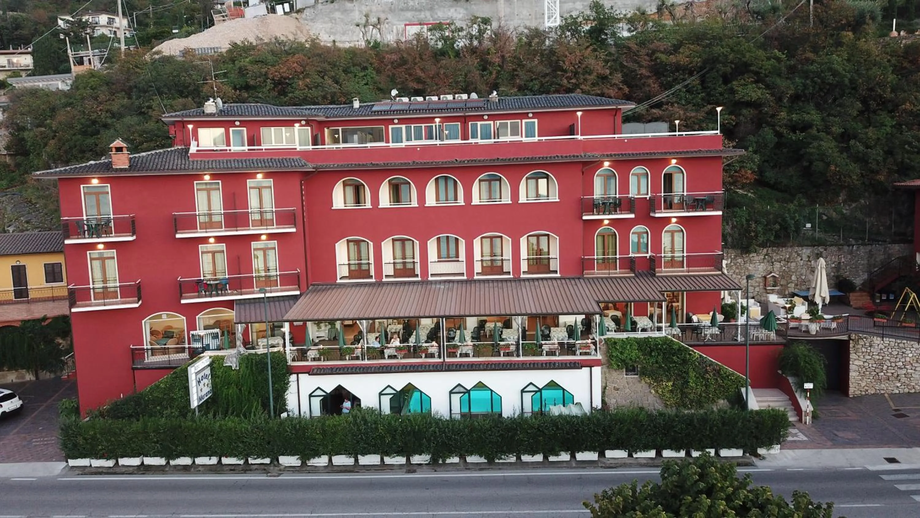 Property building in Hotel Merano