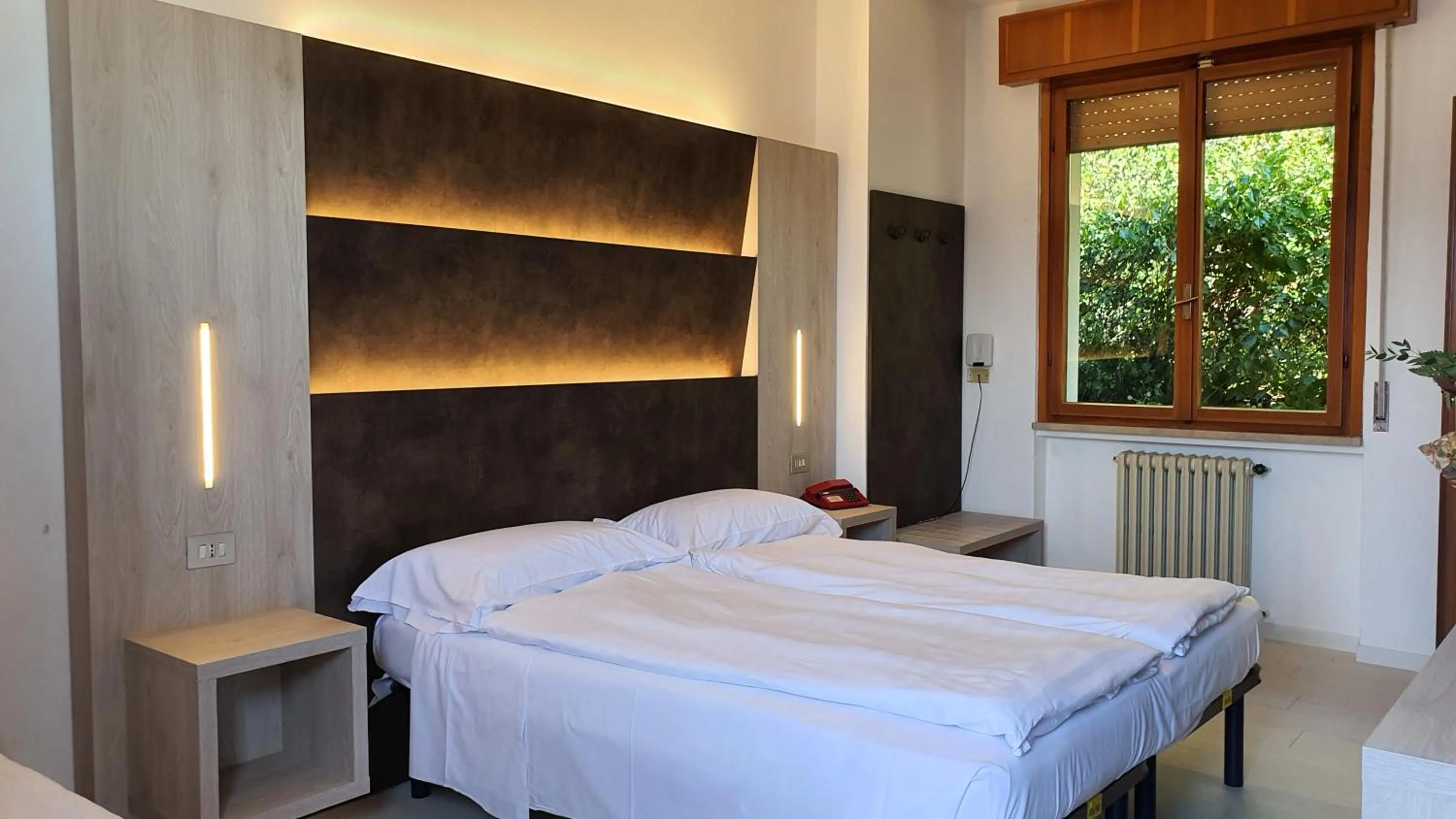 Bed in Hotel Merano