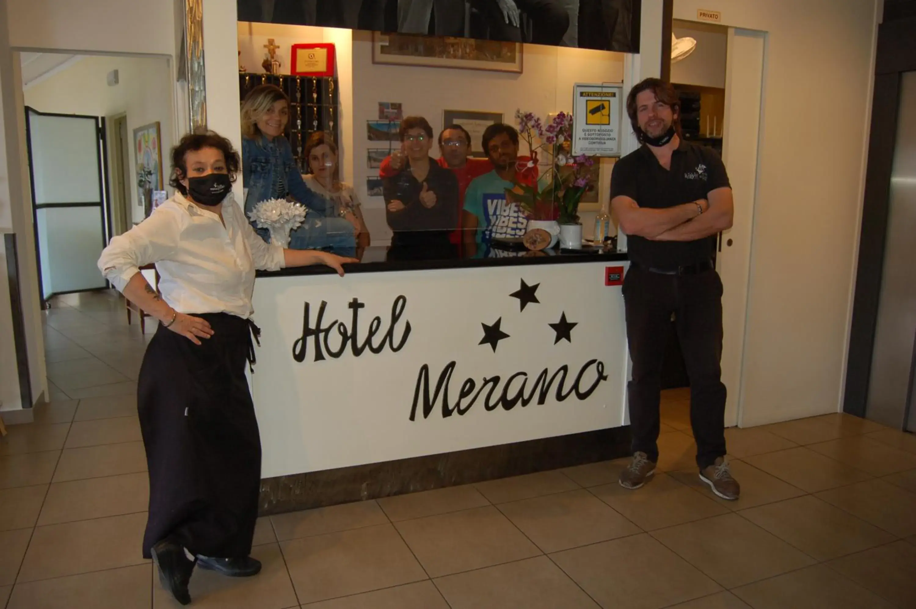 Staff in Hotel Merano
