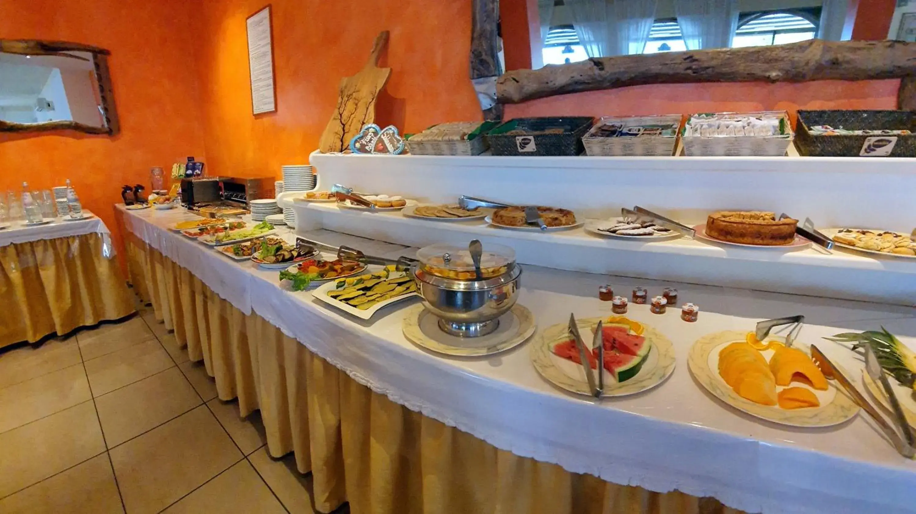 Buffet breakfast, Food in Hotel Merano