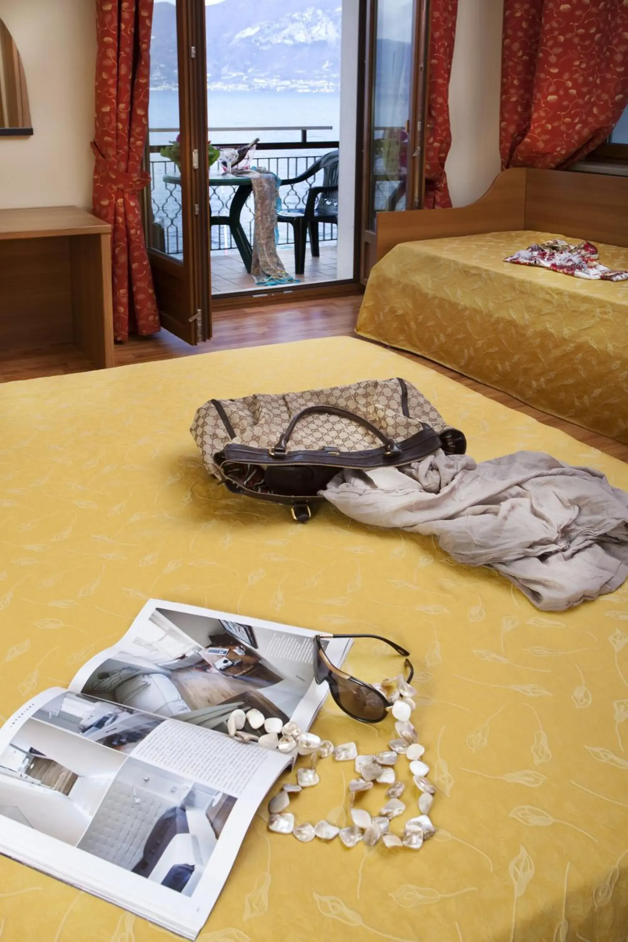 Bedroom, Bed in Hotel Merano