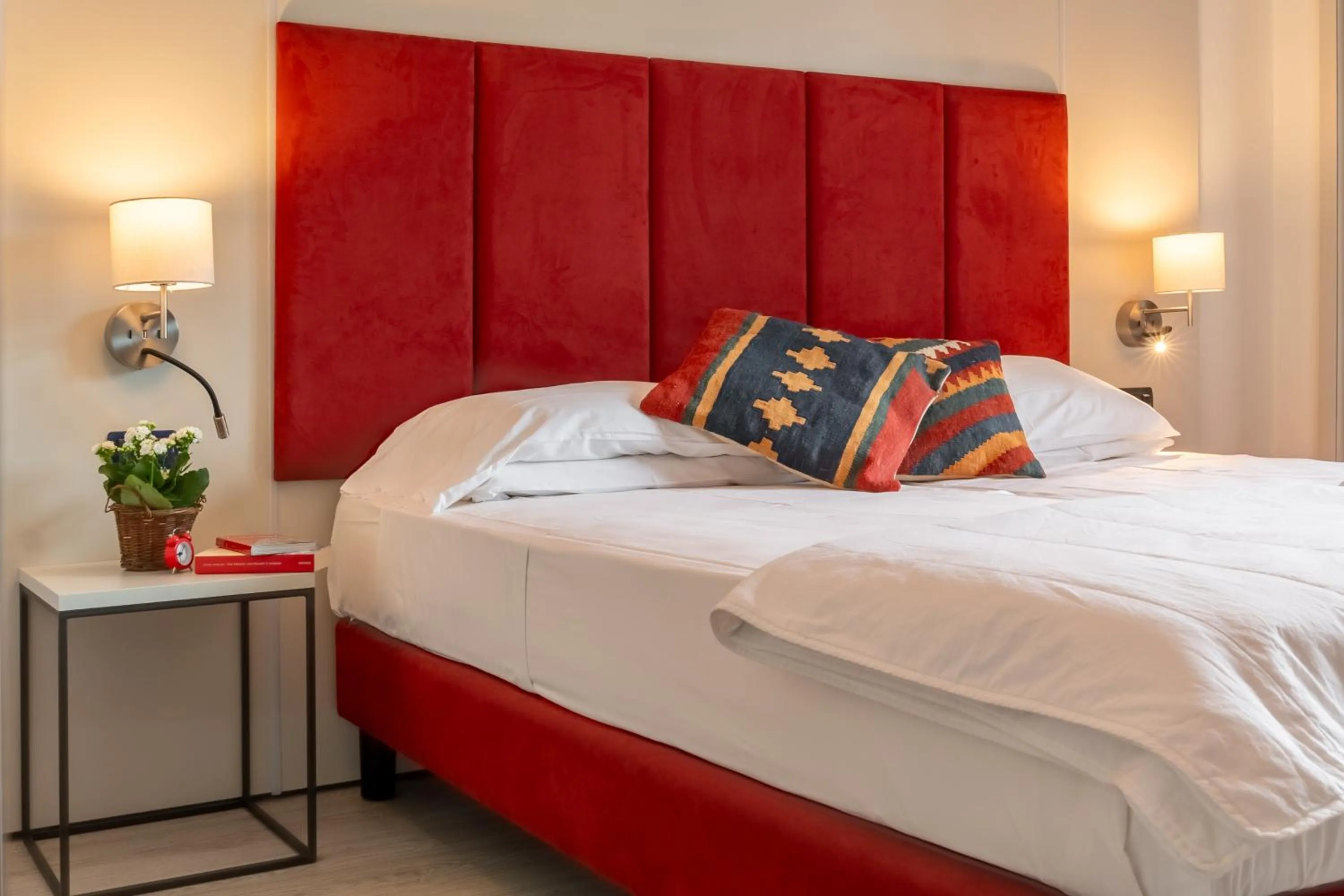 Bed in Hotel Catullo