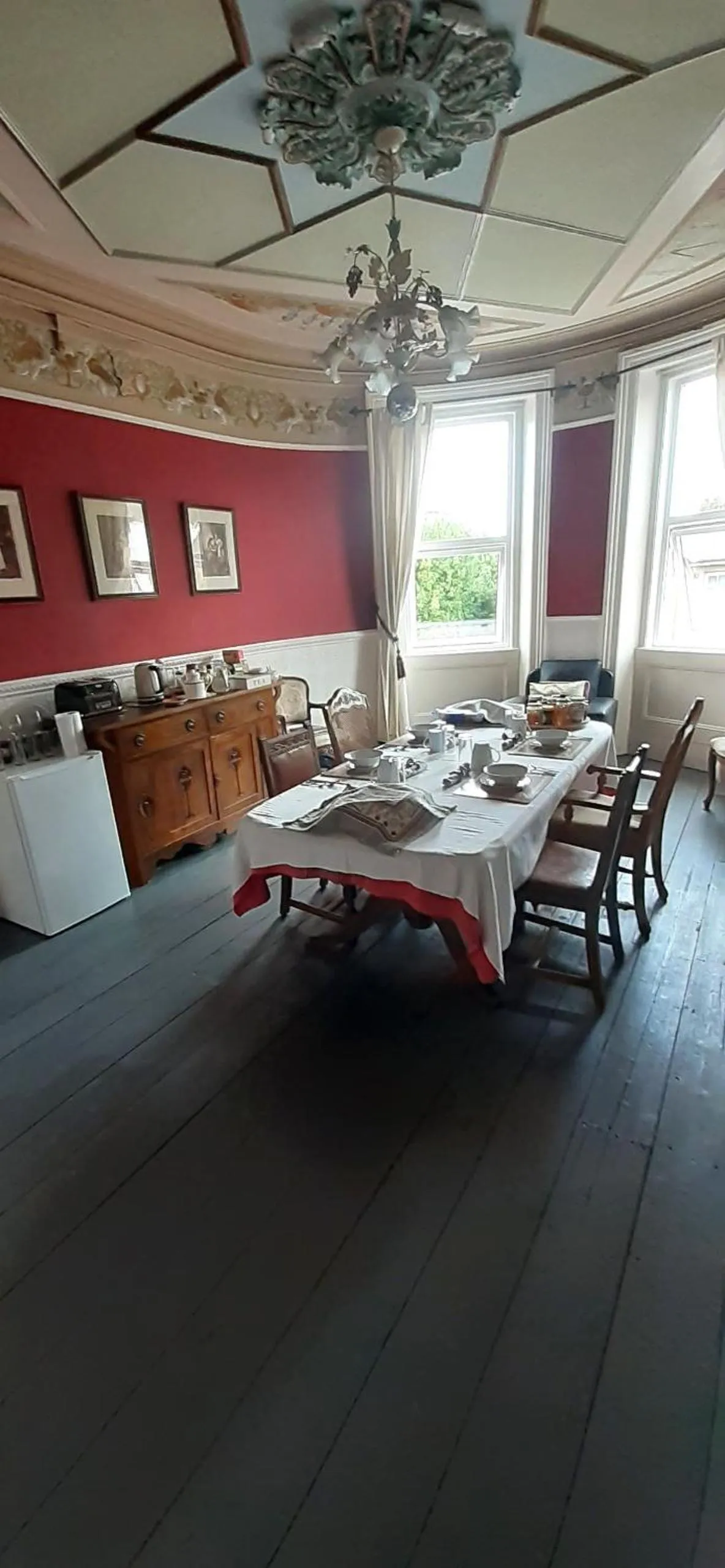 Dining area in Grantham House