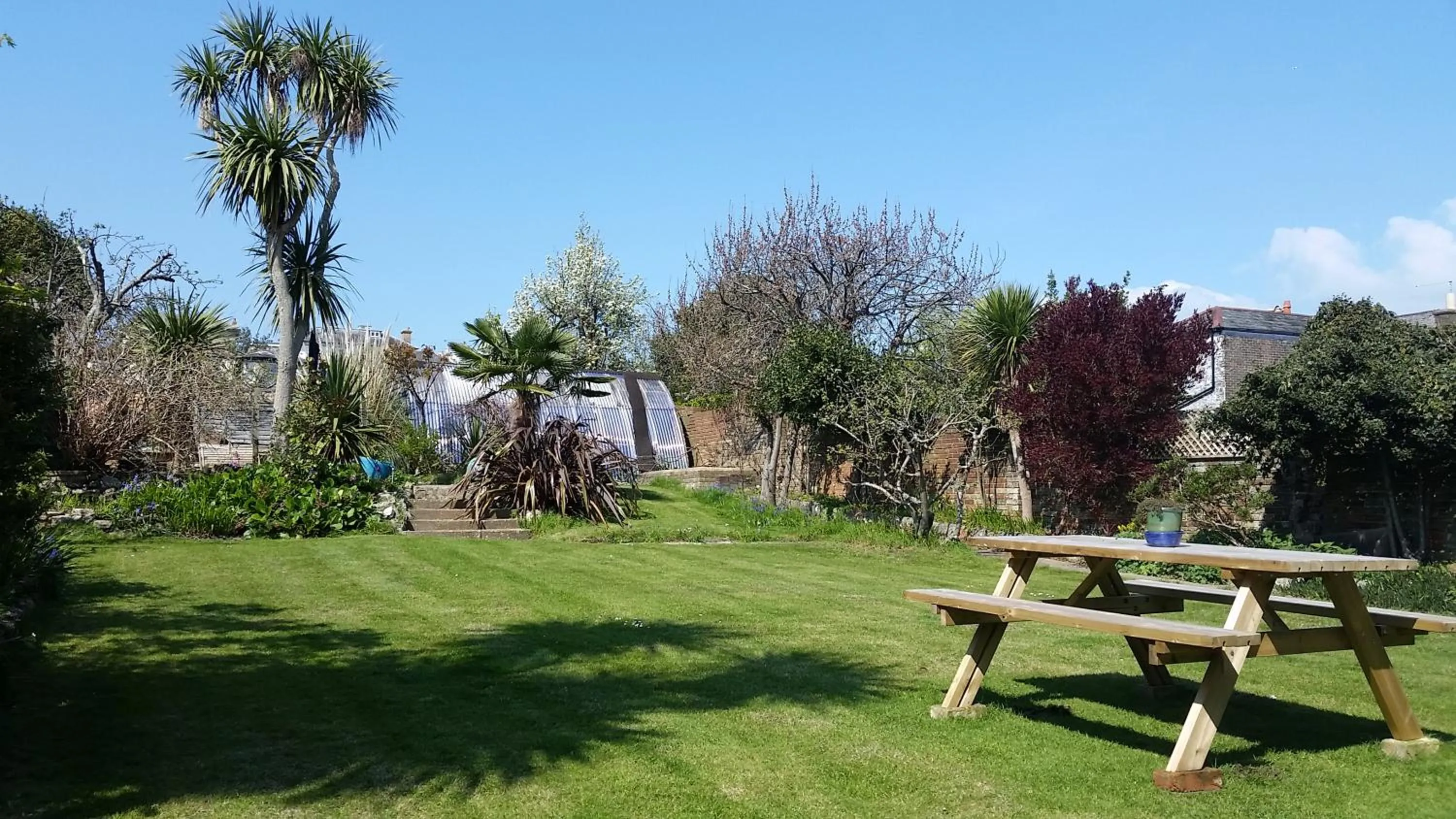 Garden view in Grantham House