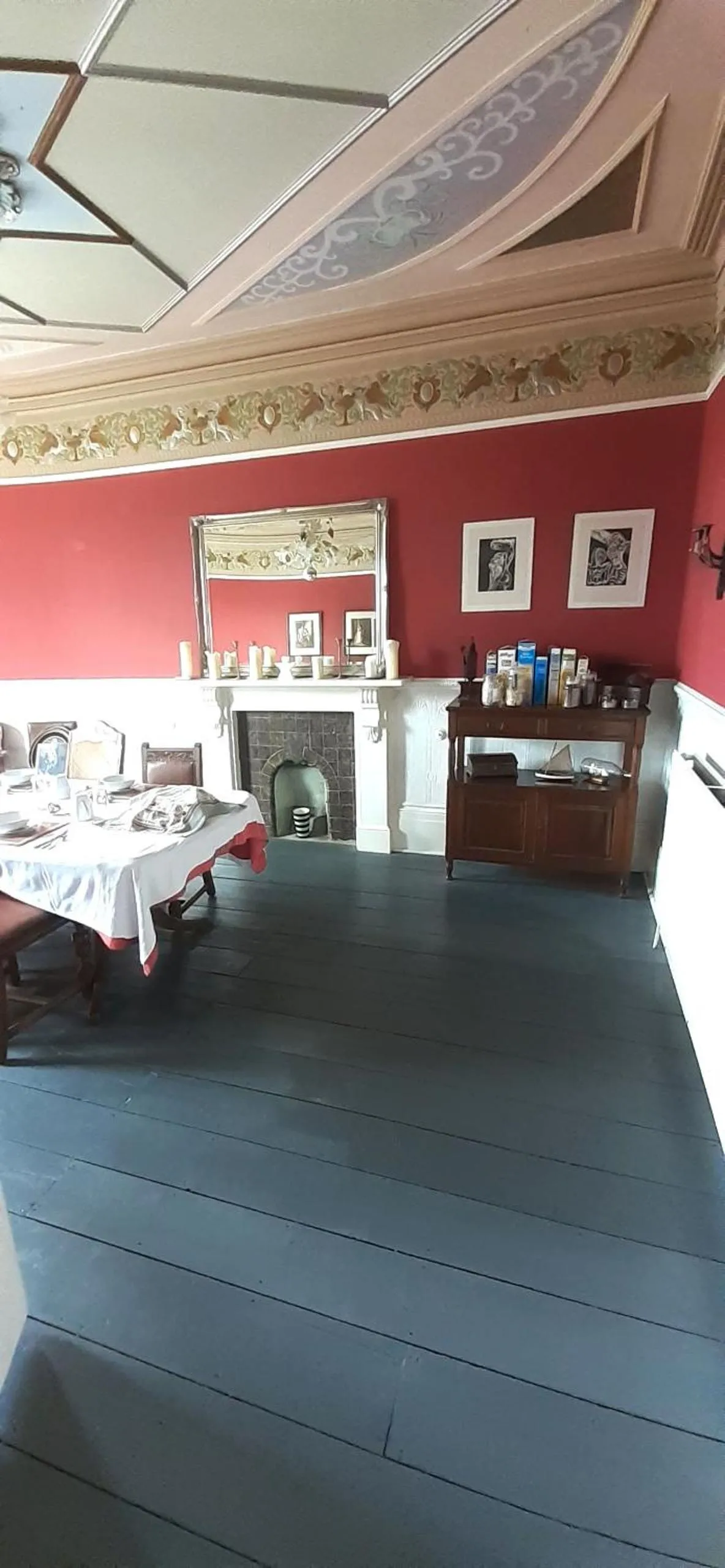 Dining area in Grantham House