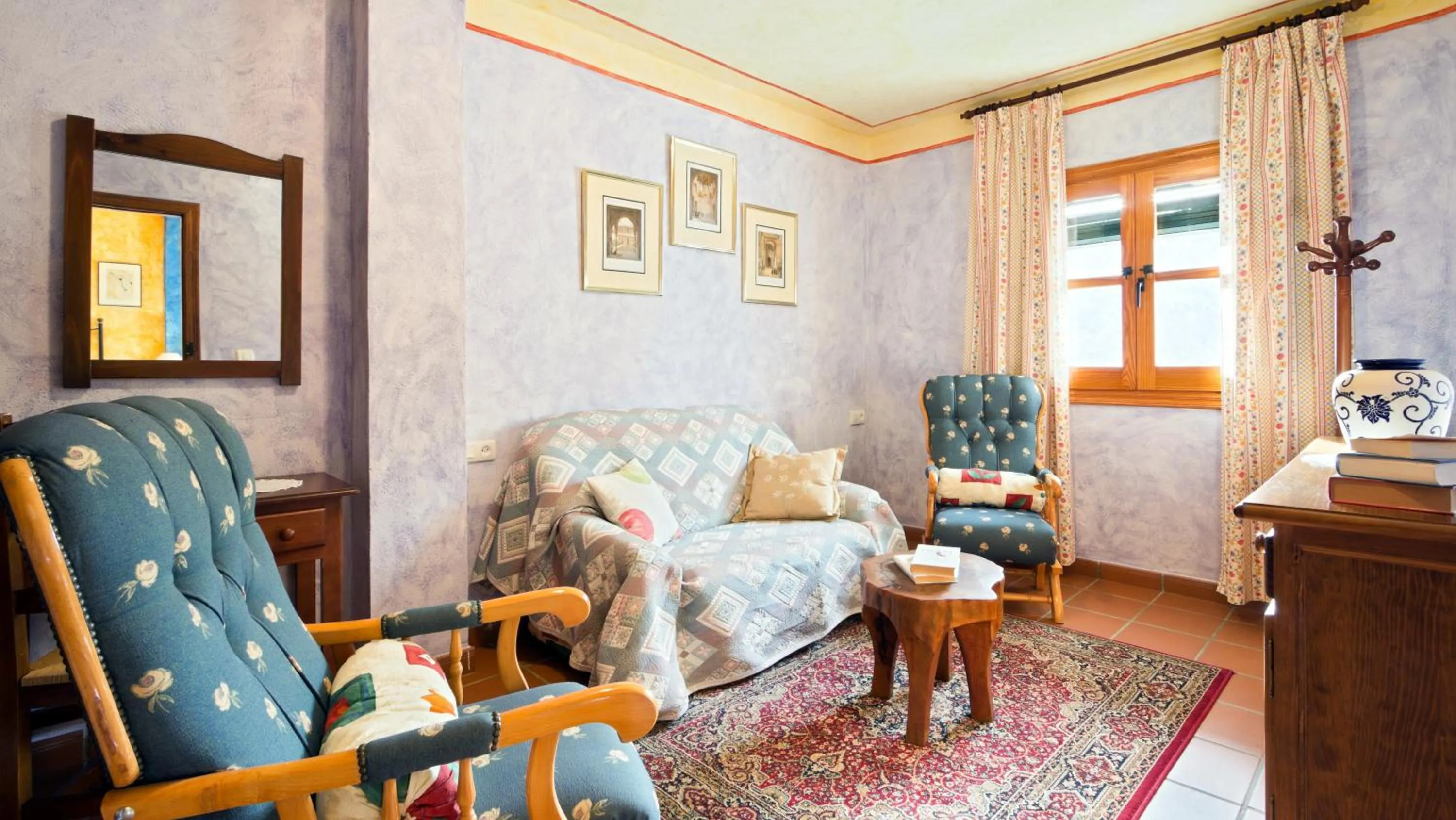 Decorative detail in Hotel De Mecina Fondales