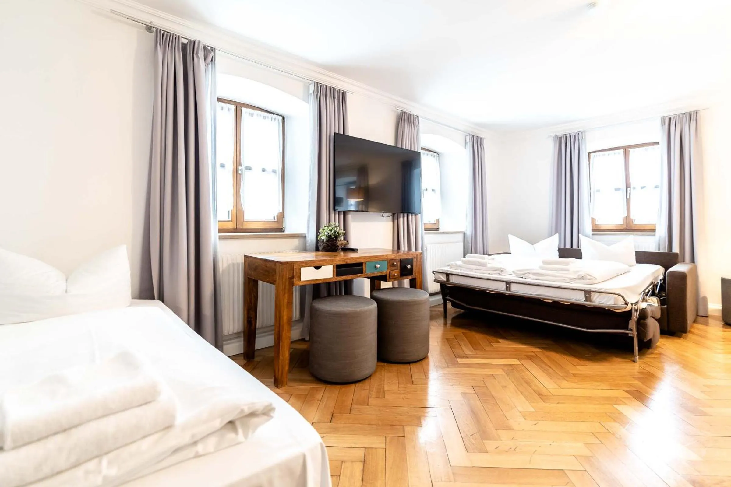 Bed in Hotel Wandinger Hof