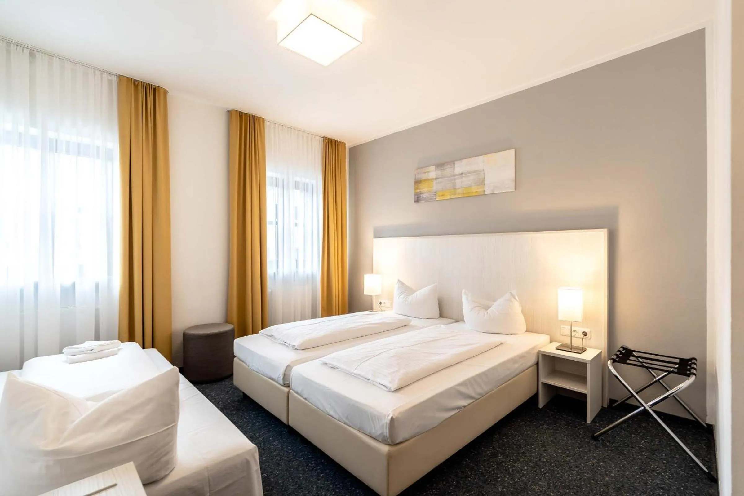 Bed in Hotel Wandinger Hof