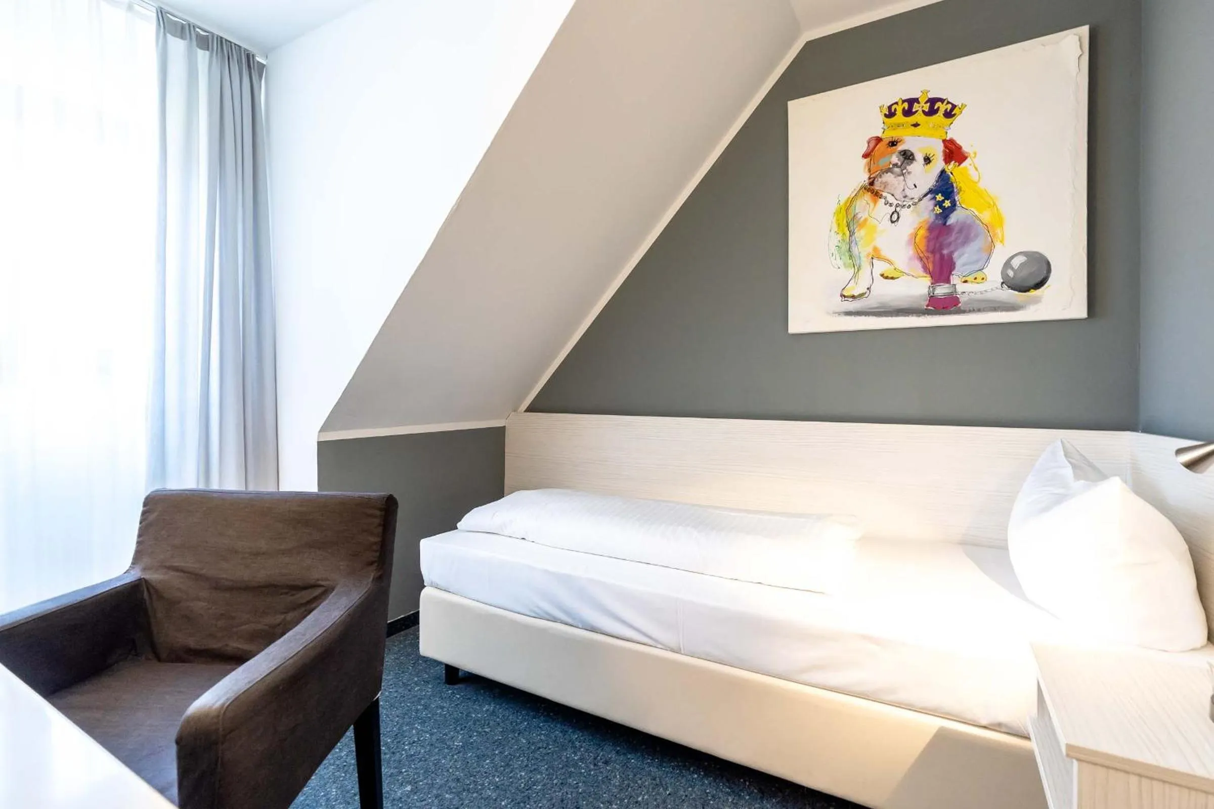 Bed in Hotel Wandinger Hof