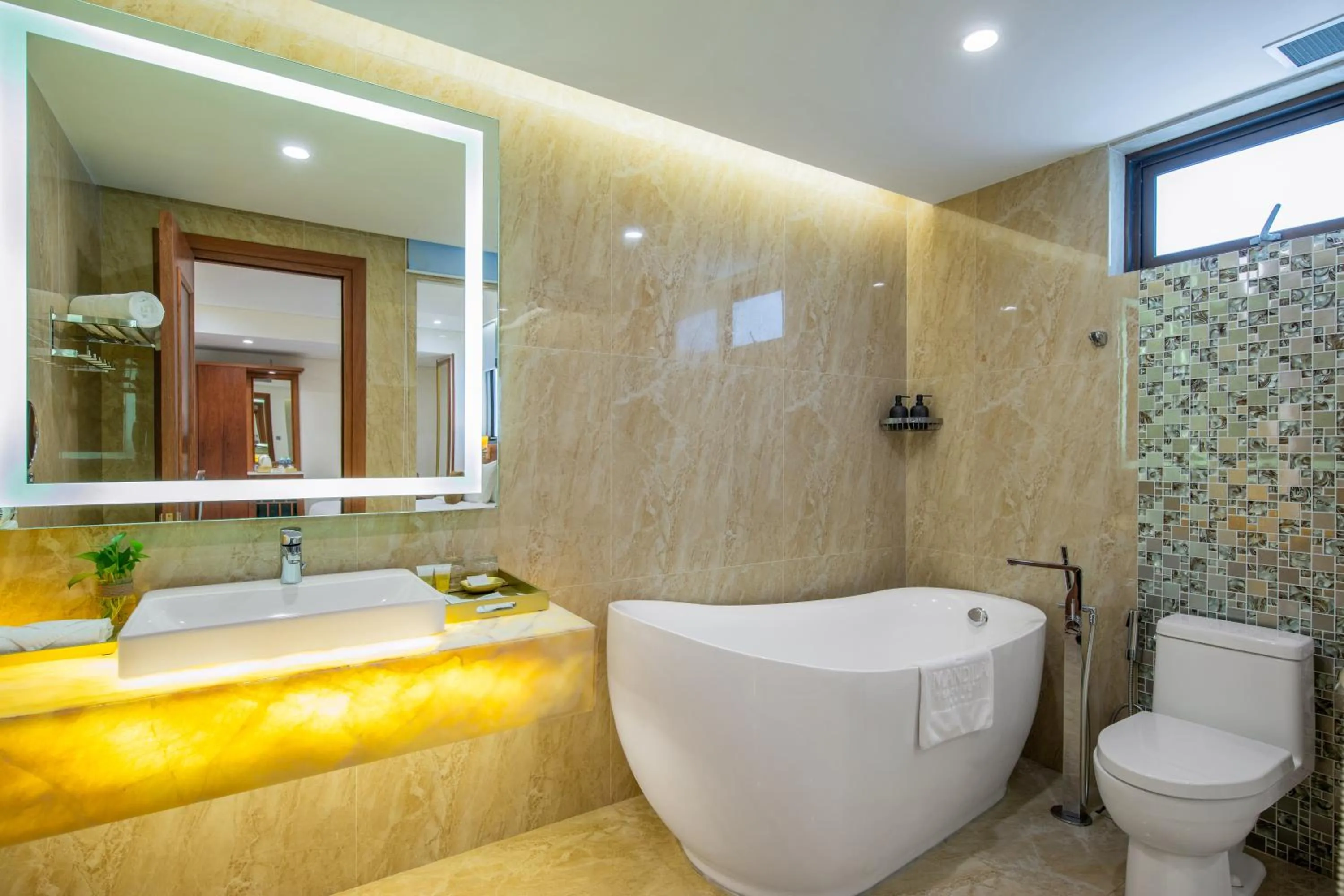 Toilet in Mandila Beach Hotel Danang