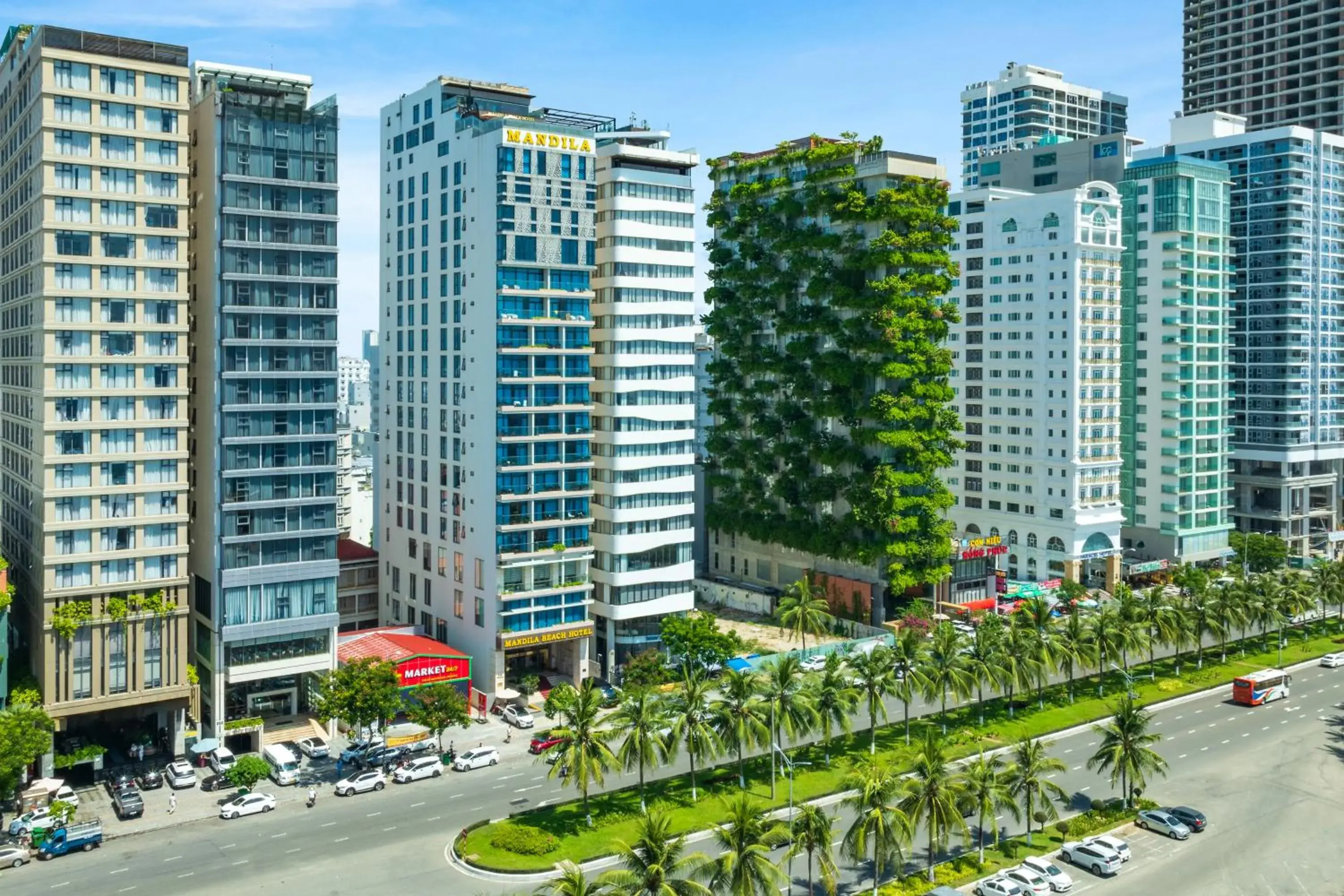 Property building in Mandila Beach Hotel Danang Property building in Mandila Beach Hotel Danang