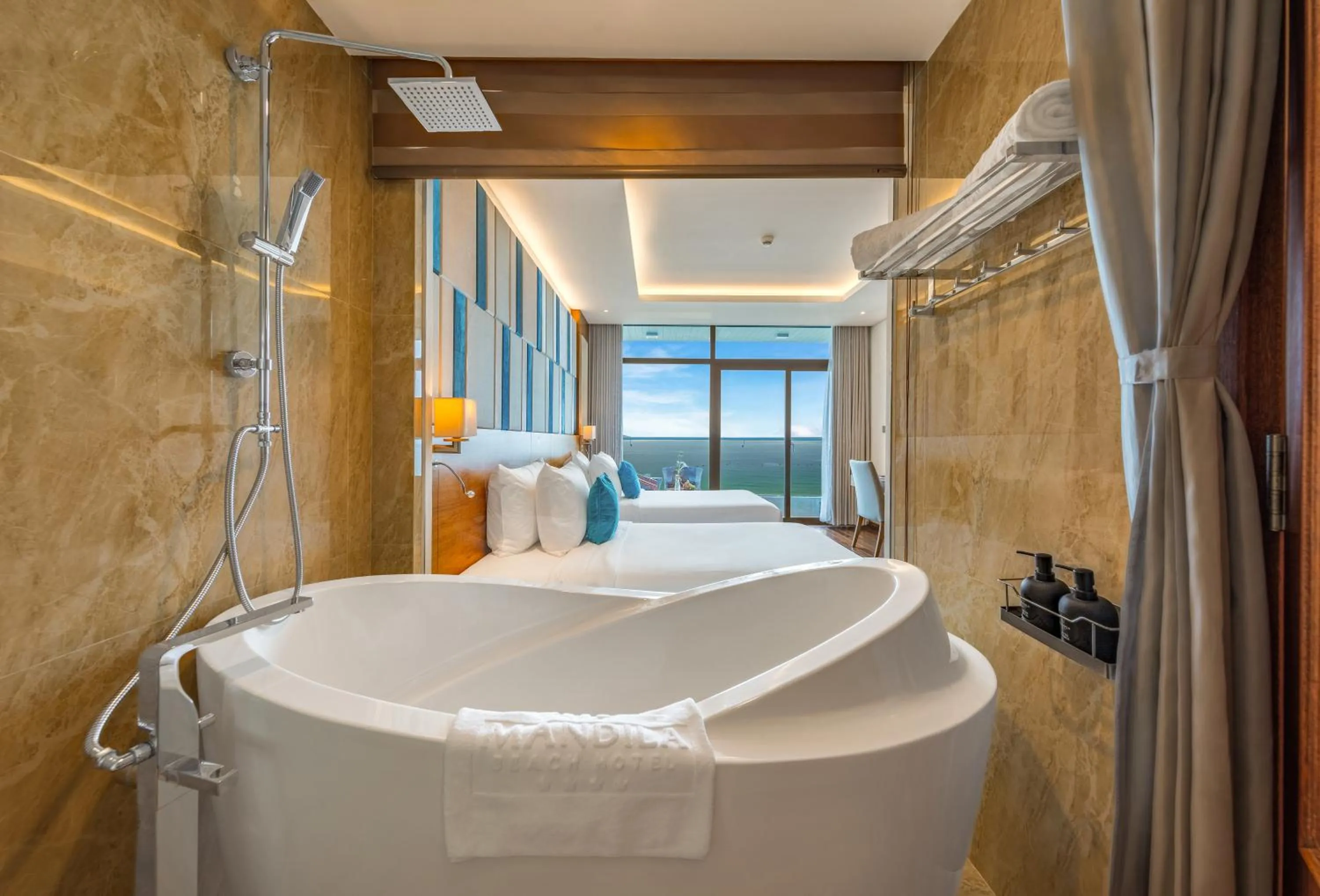 Toilet in Mandila Beach Hotel Danang