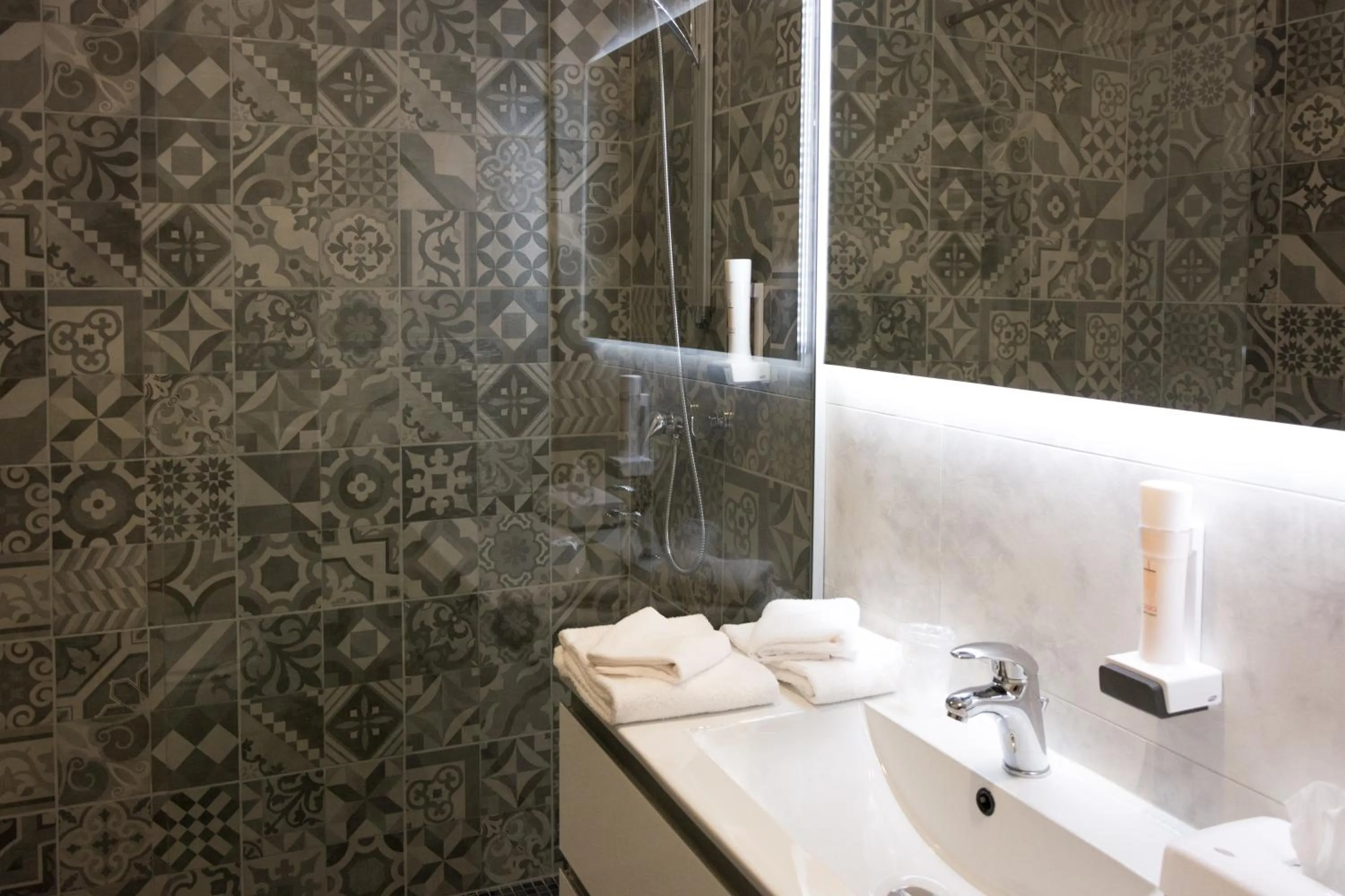 Shower in Hotel De Nac