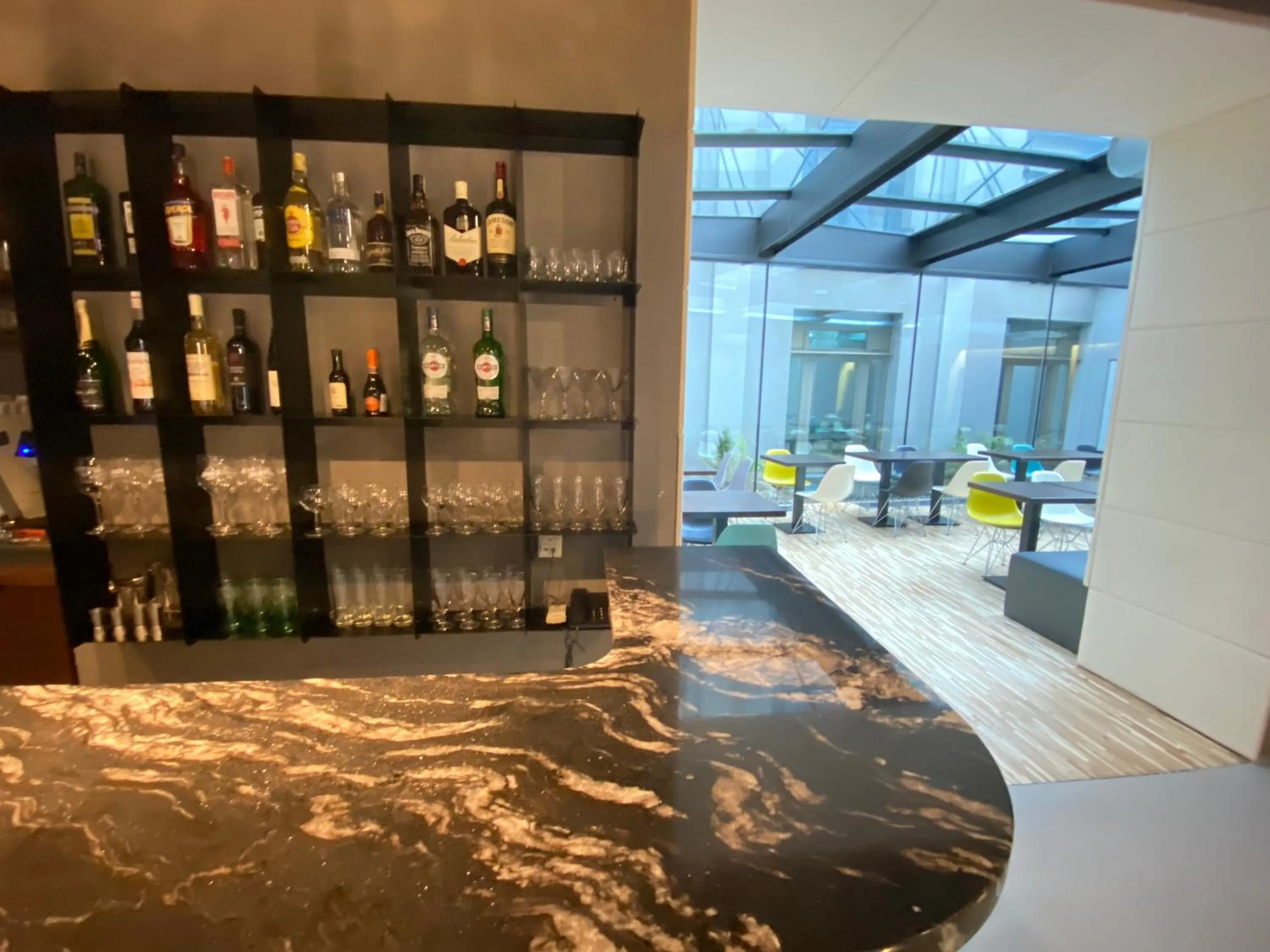 Lounge or bar in MOODs boutique hotel