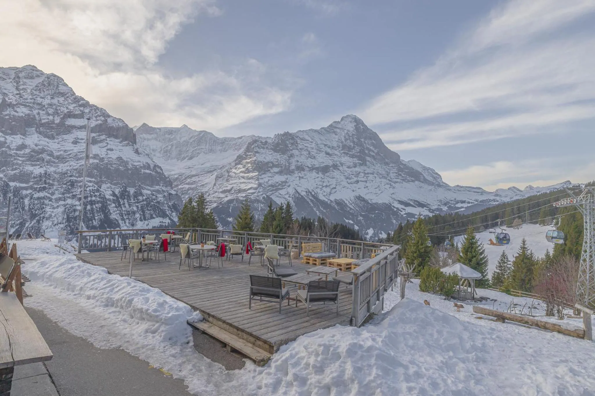 Natural landscape in Alpinhotel Bort