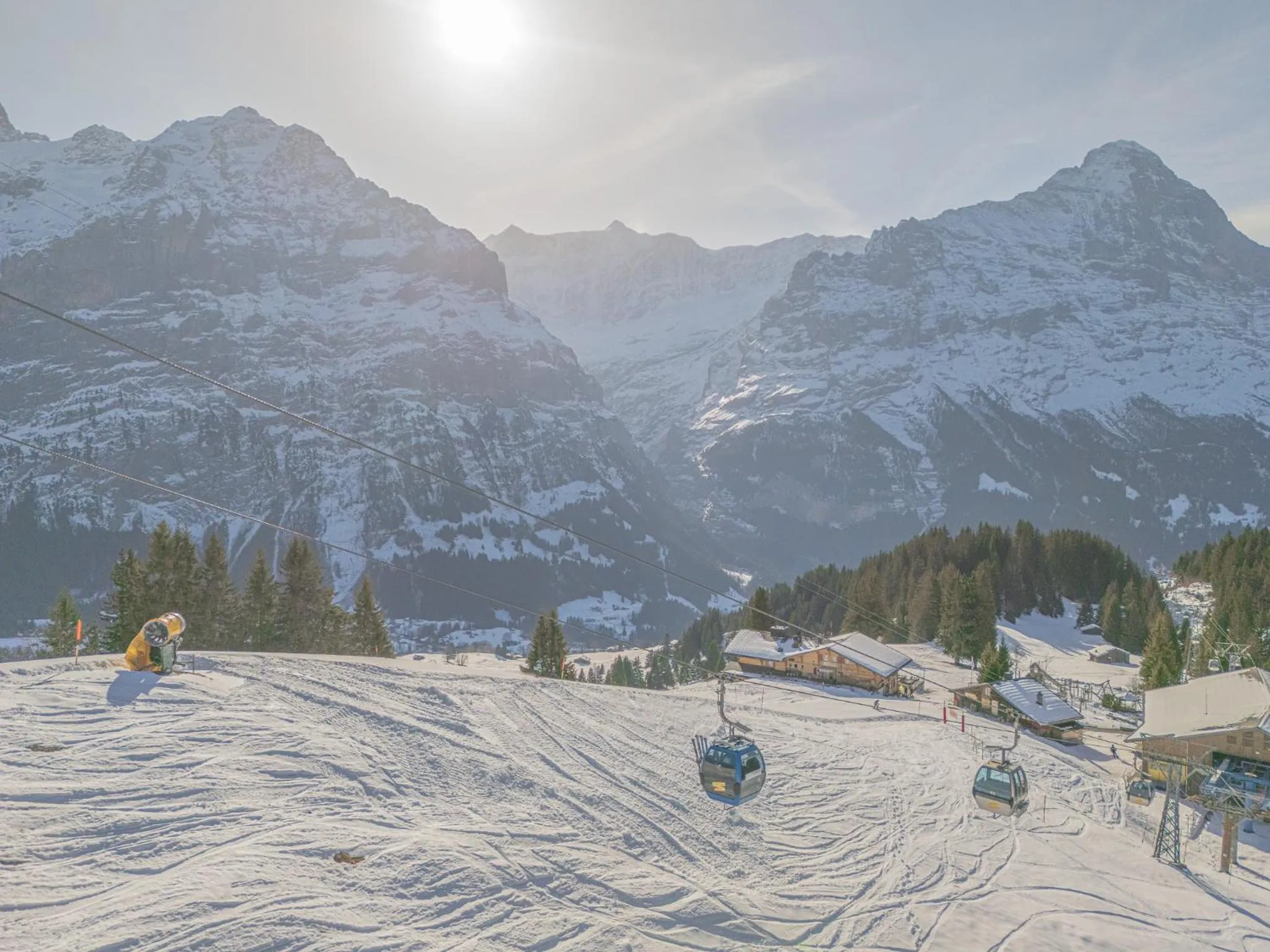 Skiing in Alpinhotel Bort