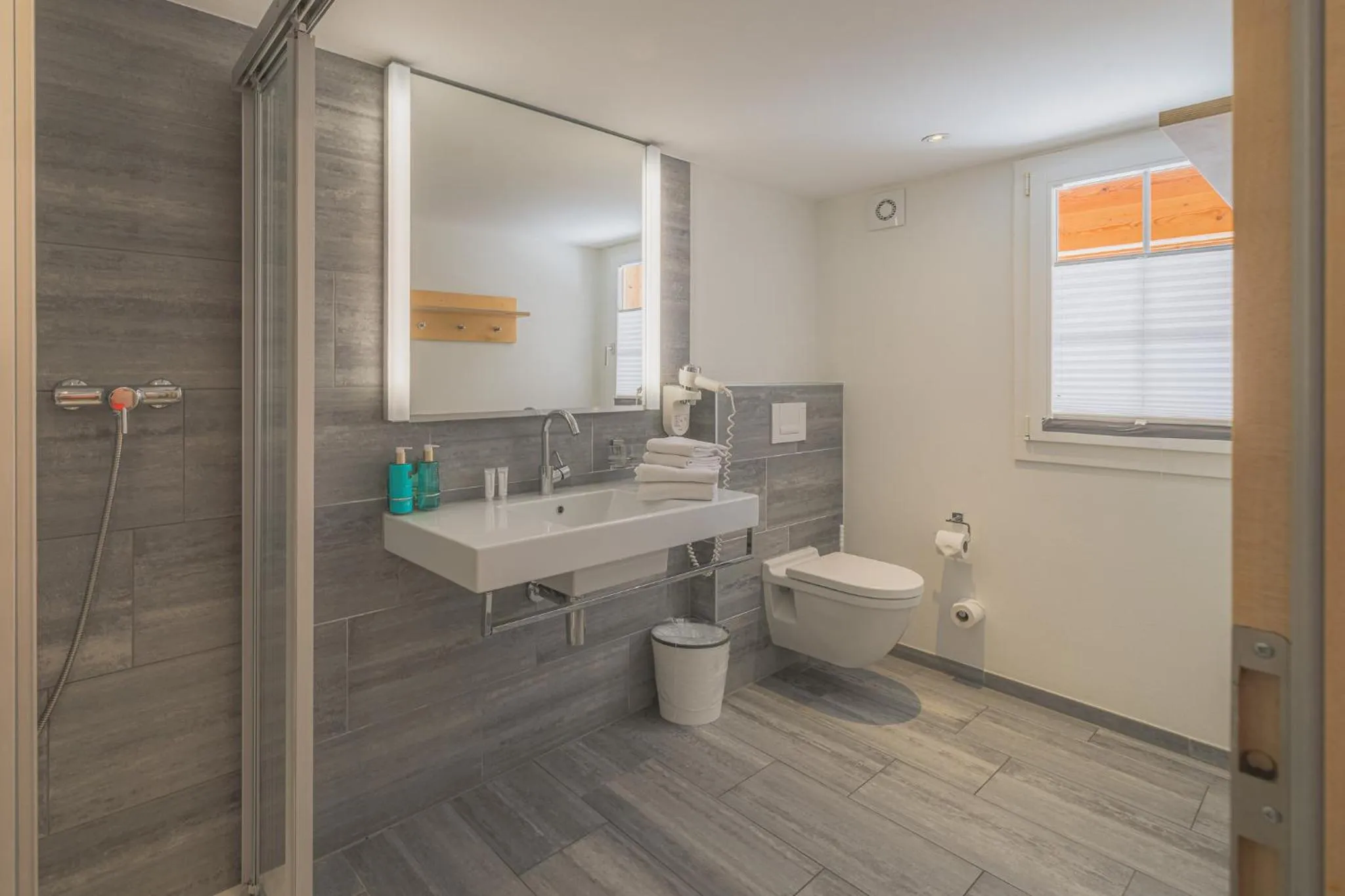 Bathroom in Alpinhotel Bort