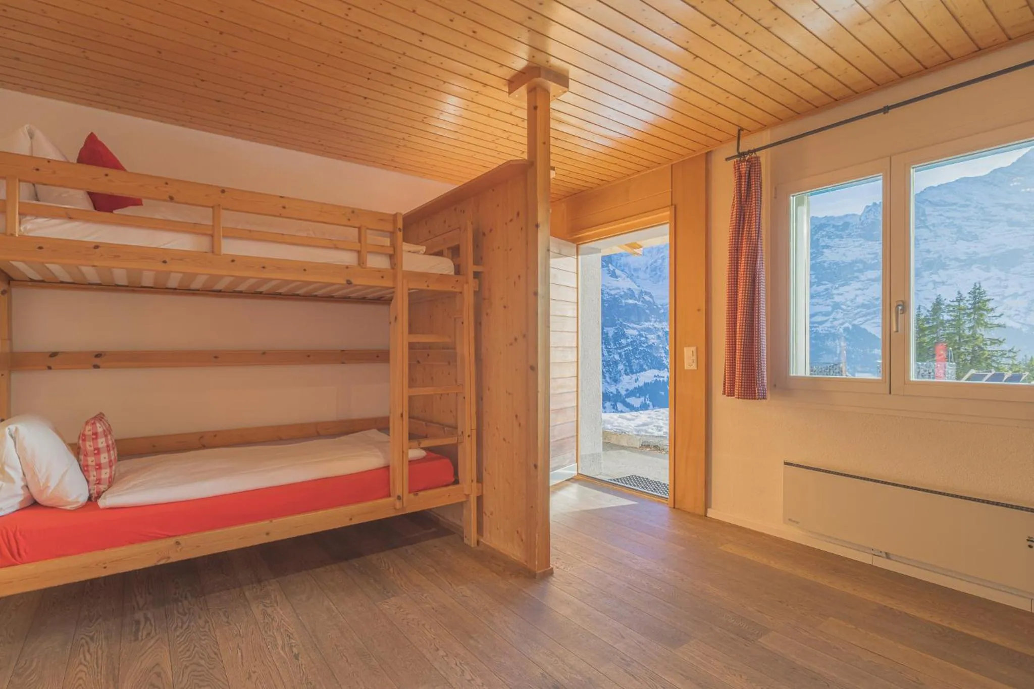 Bed in Alpinhotel Bort