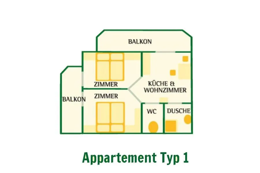 Floor plan in Berghotel Lämmerhof