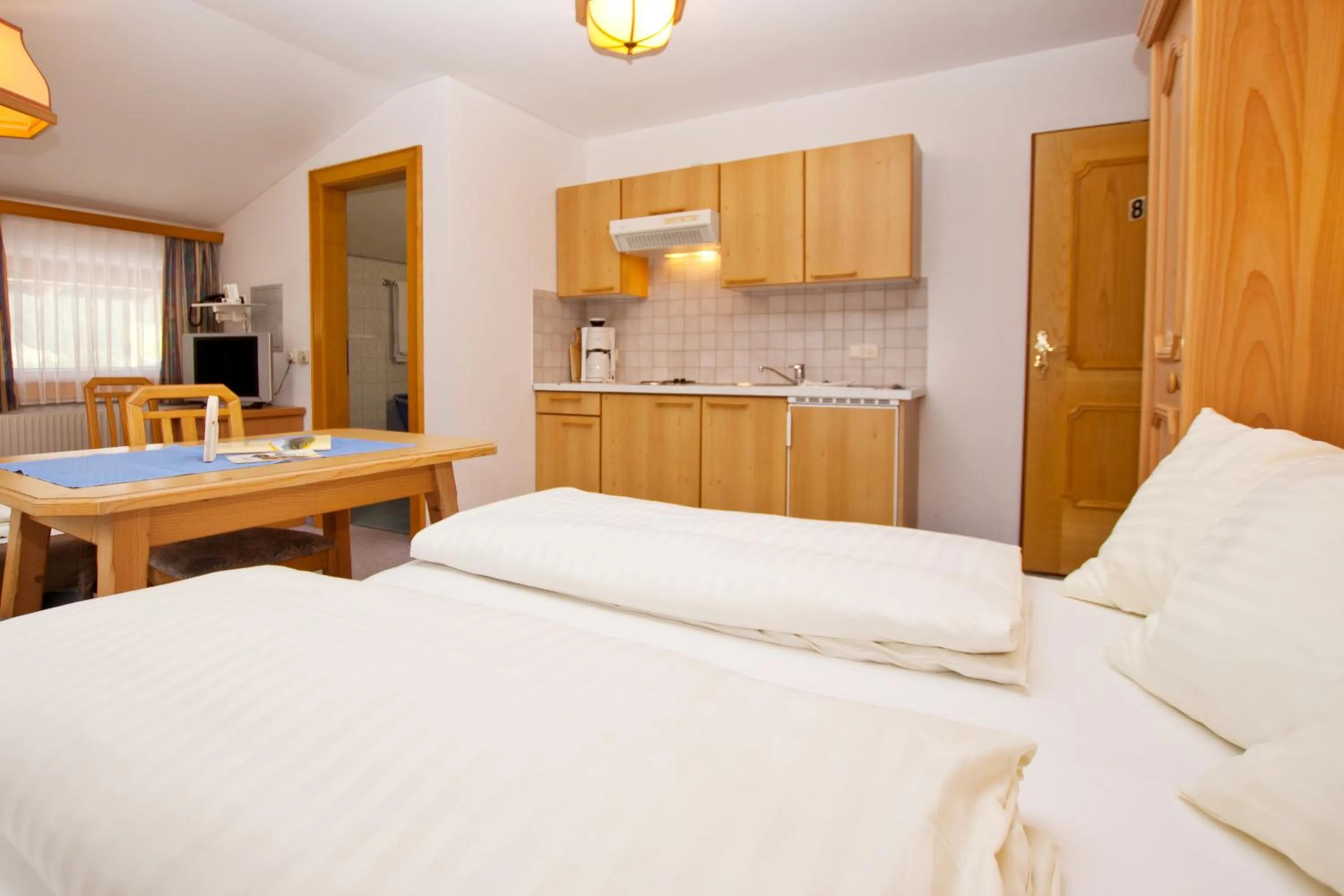 Bed in Berghotel Lämmerhof