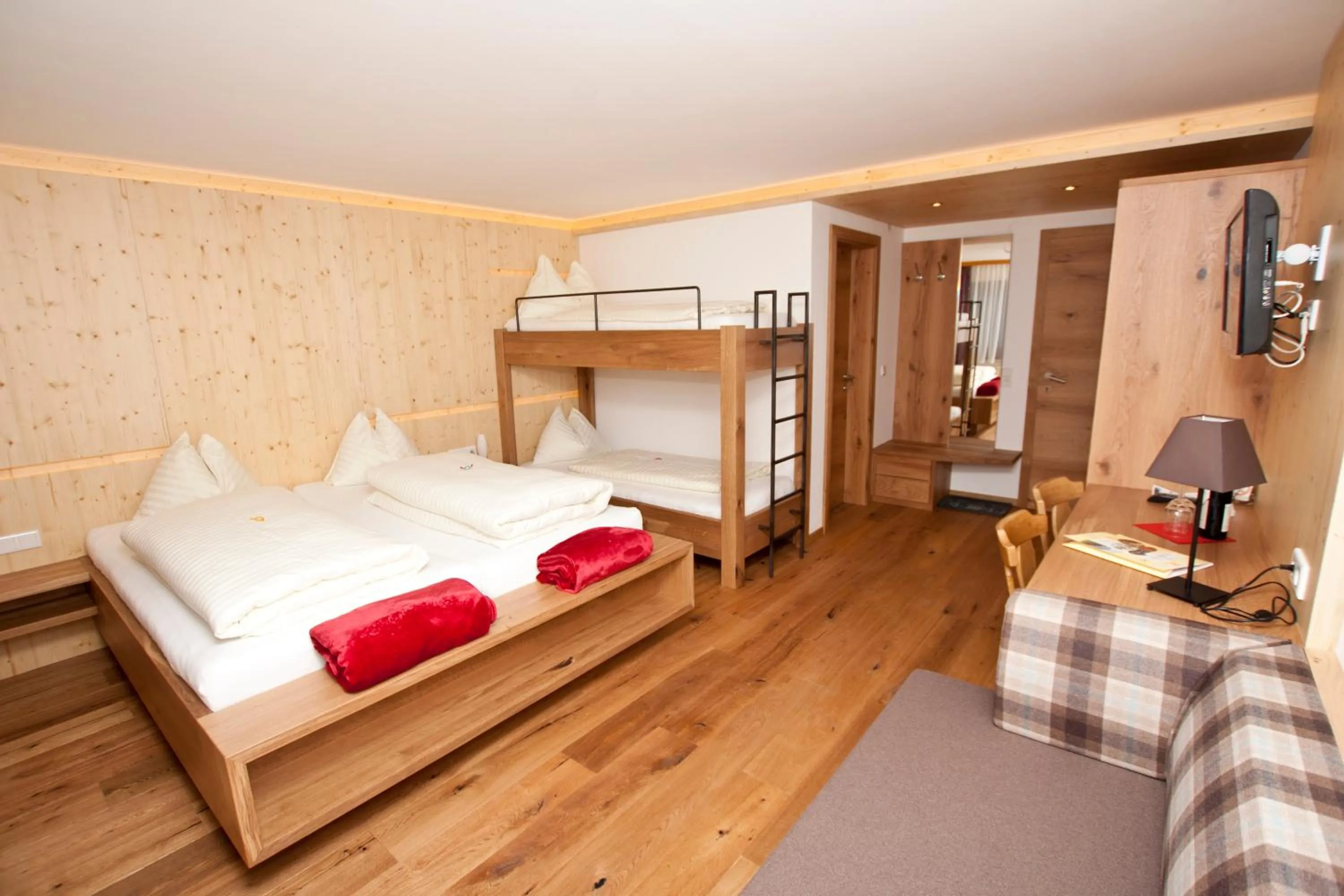 Bed in Berghotel Lämmerhof