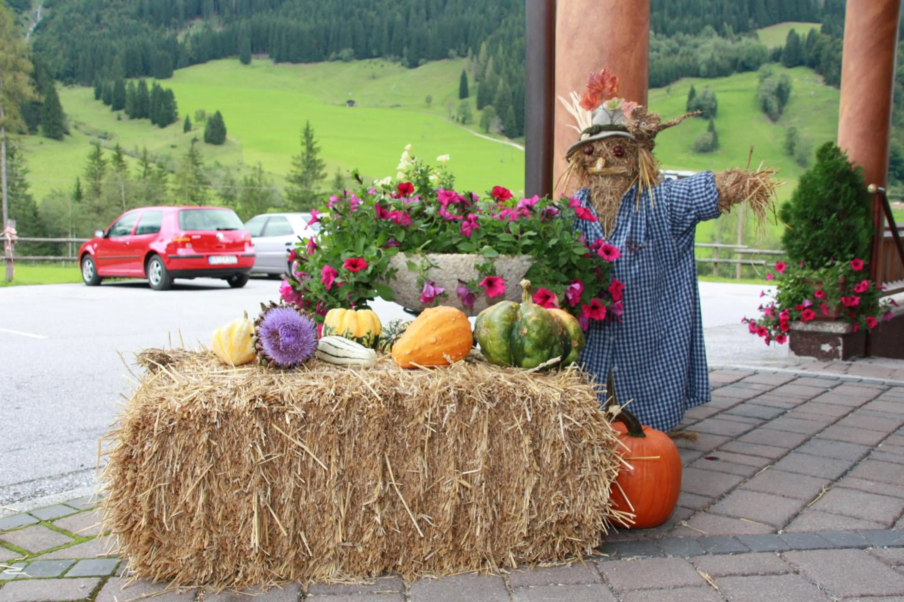 Decorative detail in Berghotel Lämmerhof