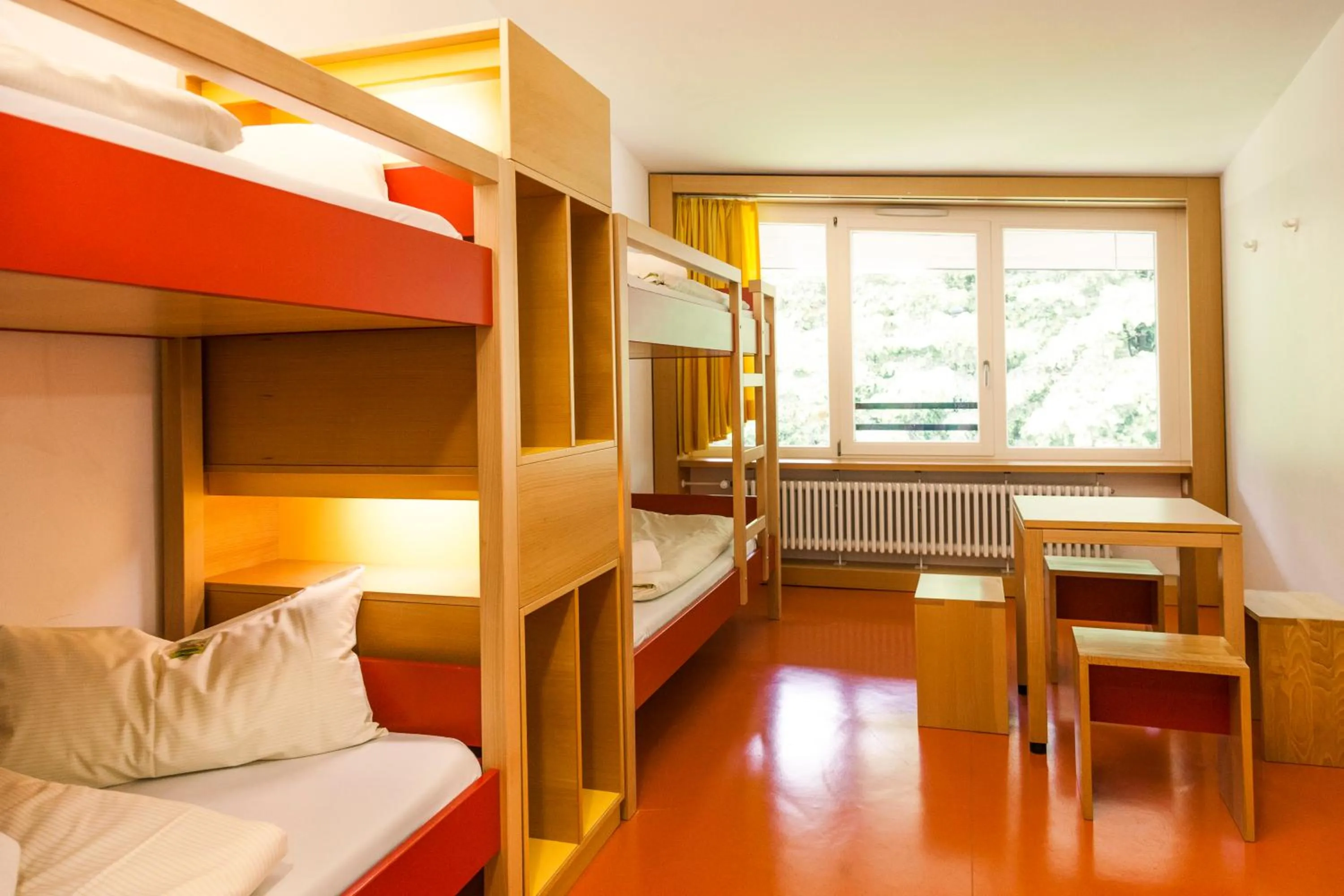 Photo of the whole room, Bed in HI Munich Park Youth Hostel