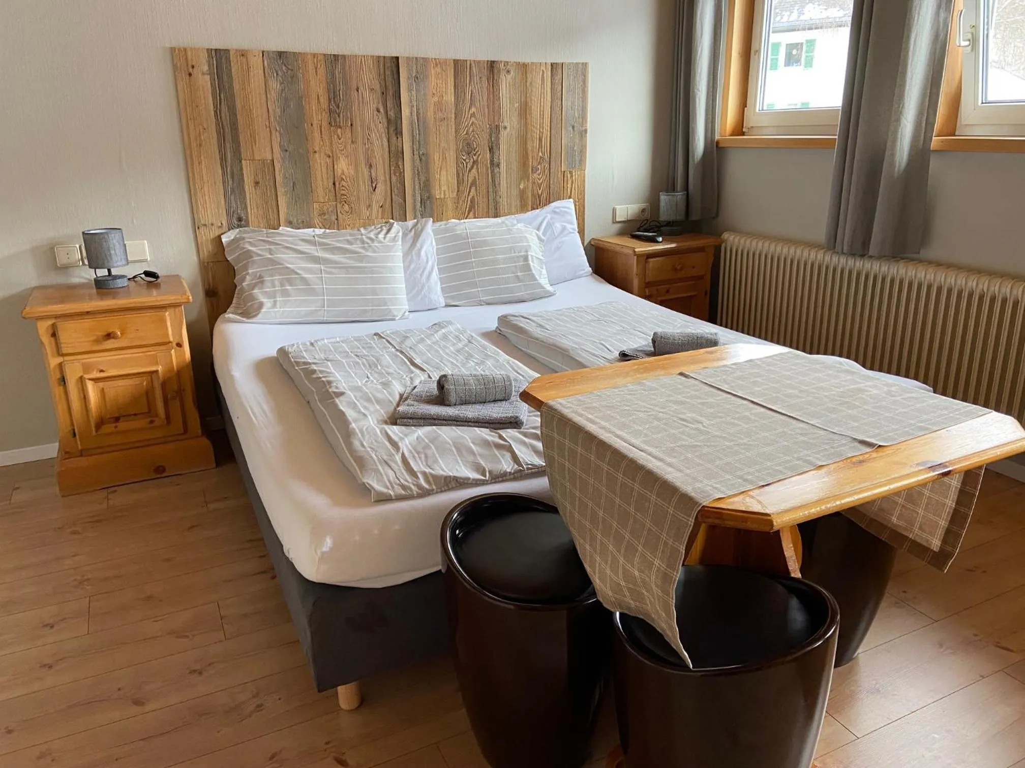 Bed in Pension Bergseeblick