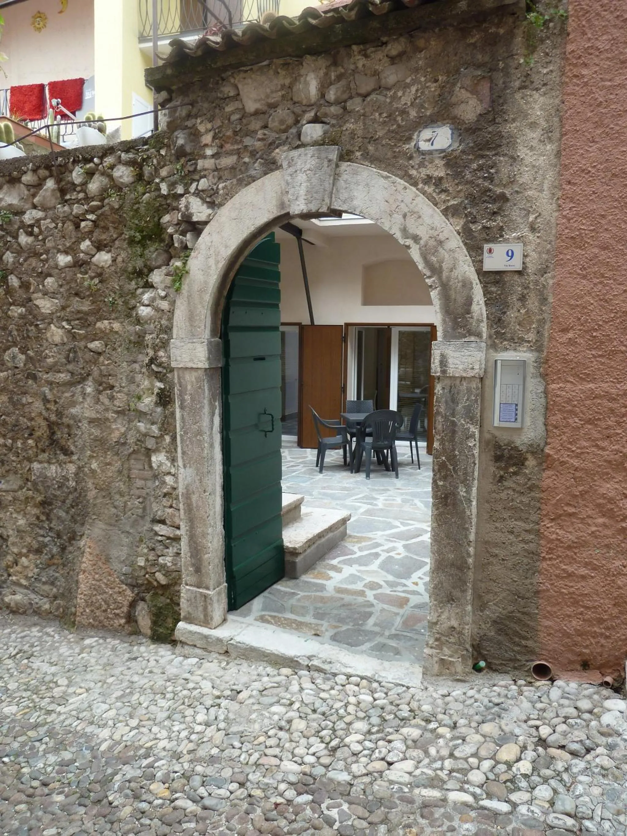 Facade/entrance in Casa Corte