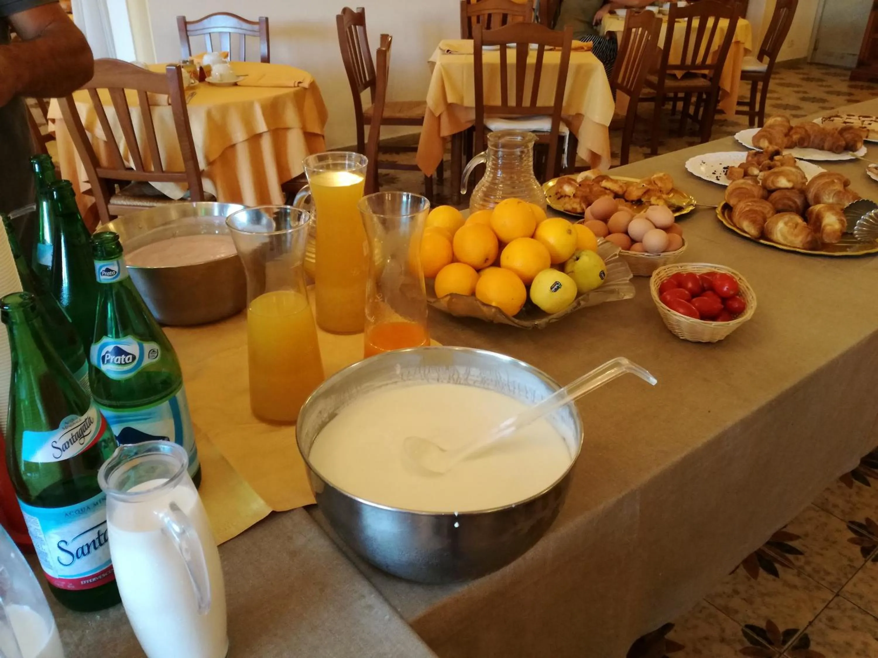 Buffet breakfast in Villa Angela Hotel & Spa