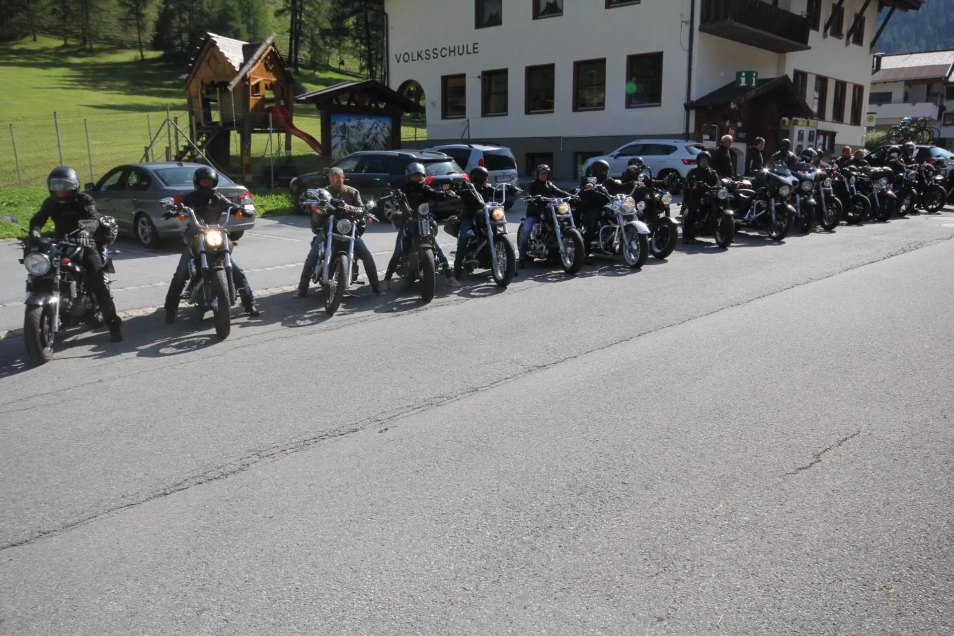 group of guests in Hotel Gasthof Schöpf