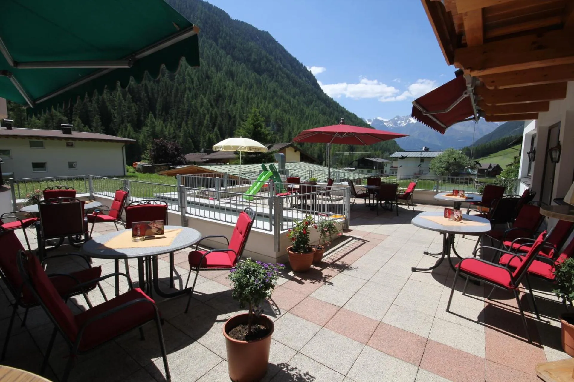 Balcony/Terrace in Hotel Gasthof Schöpf