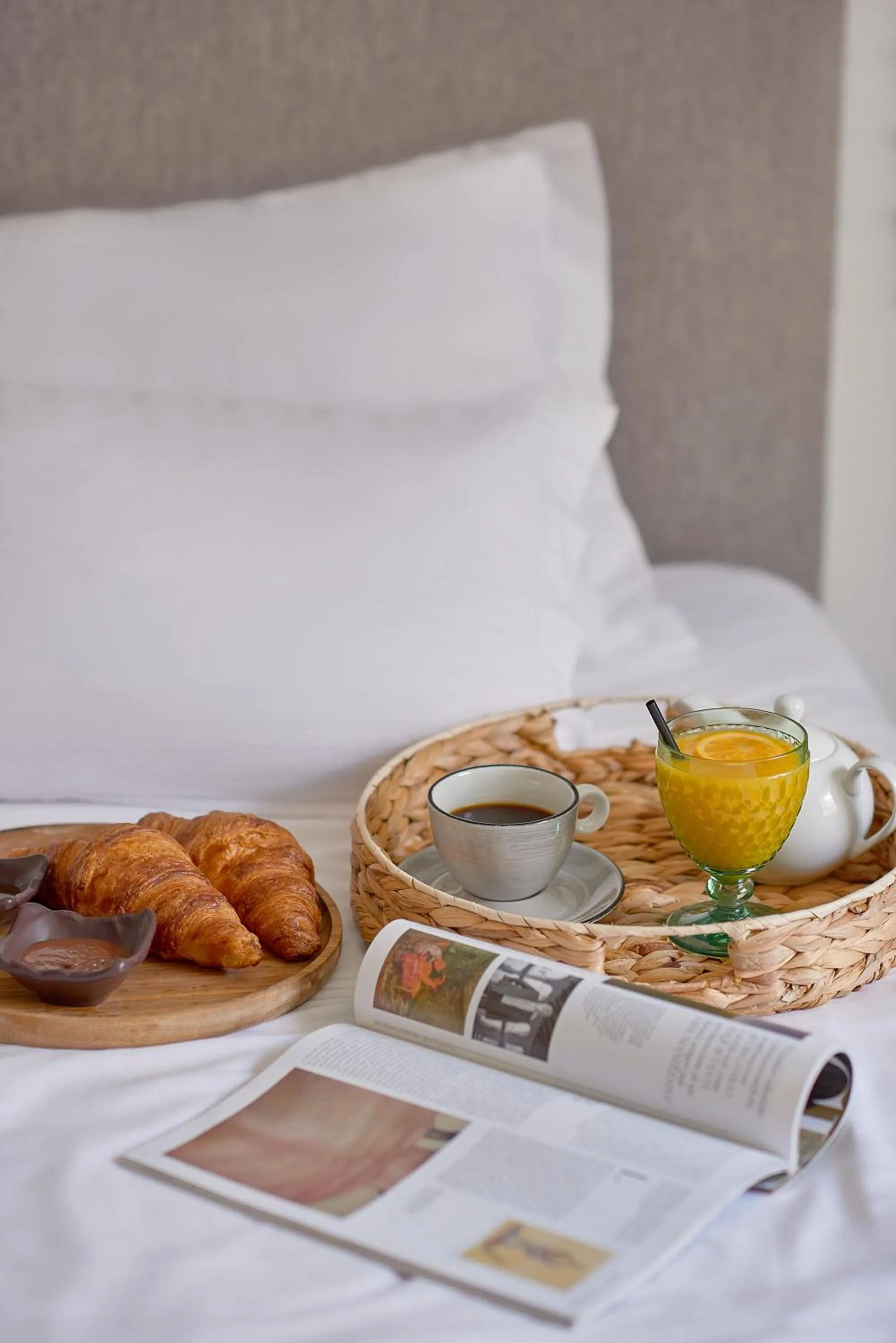 Bed in Hotel Admiral