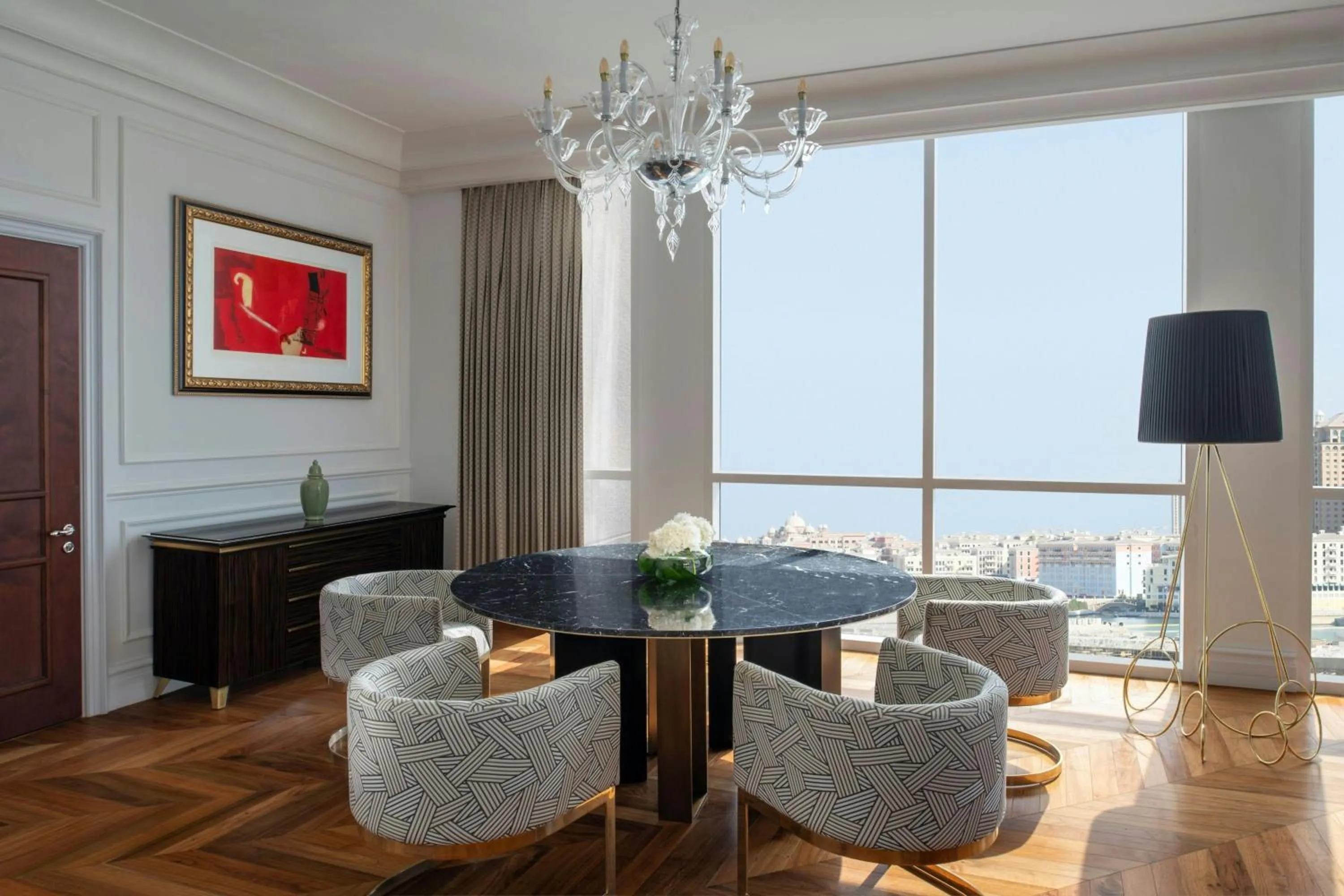 Living room in The Ritz-Carlton, Doha