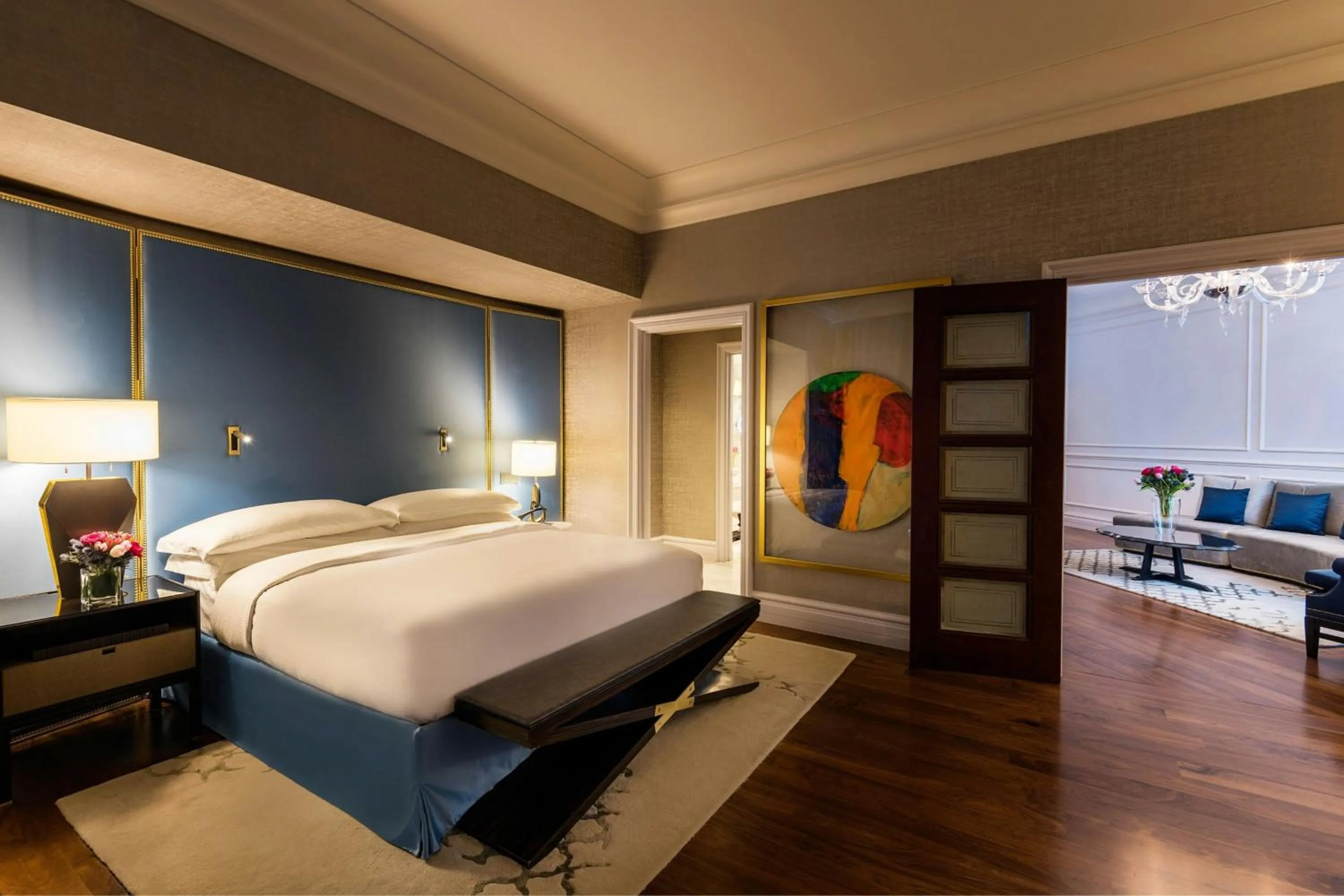 Bedroom, Bed in The Ritz-Carlton, Doha