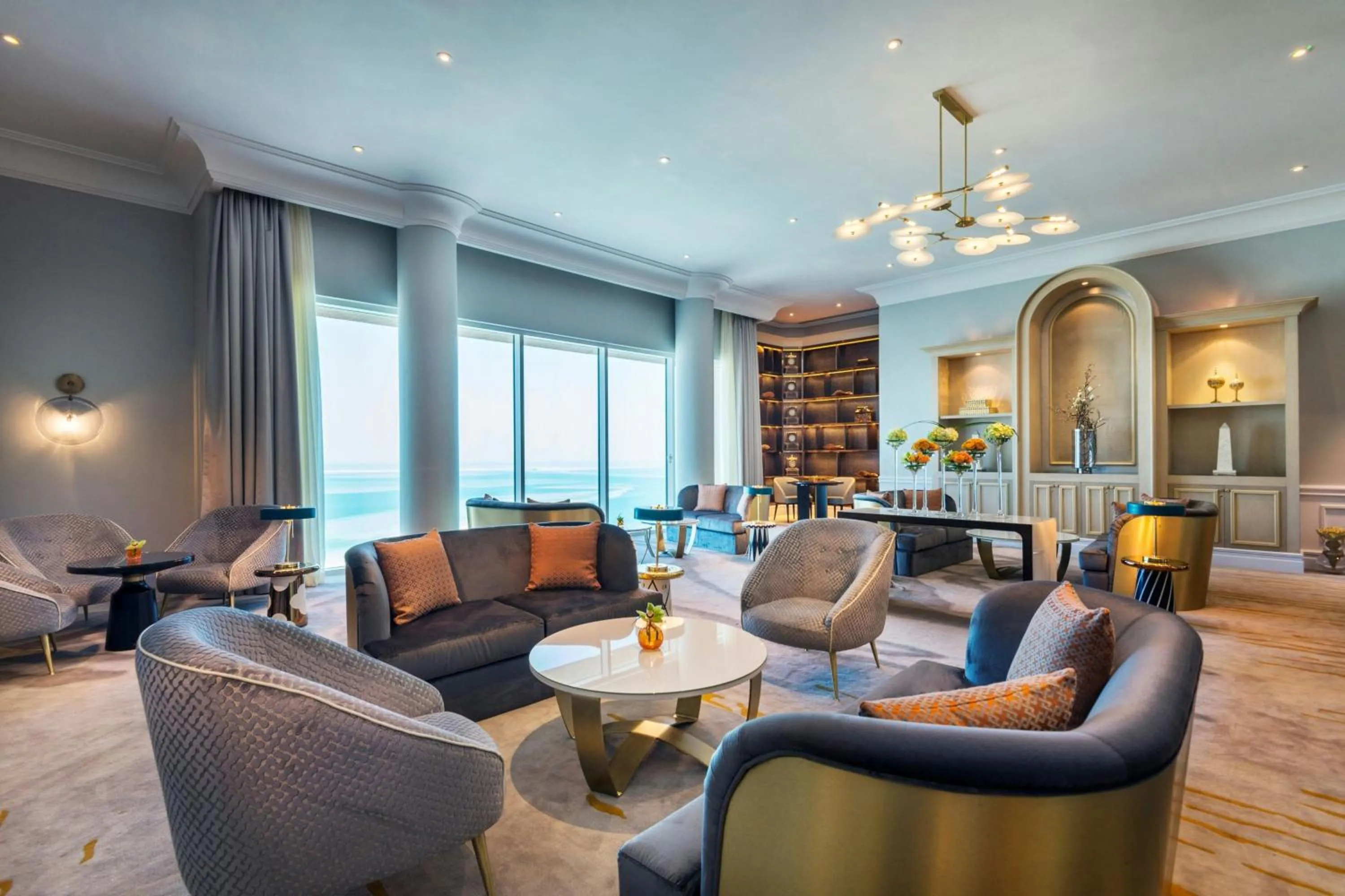 Lounge or bar in The Ritz-Carlton, Doha