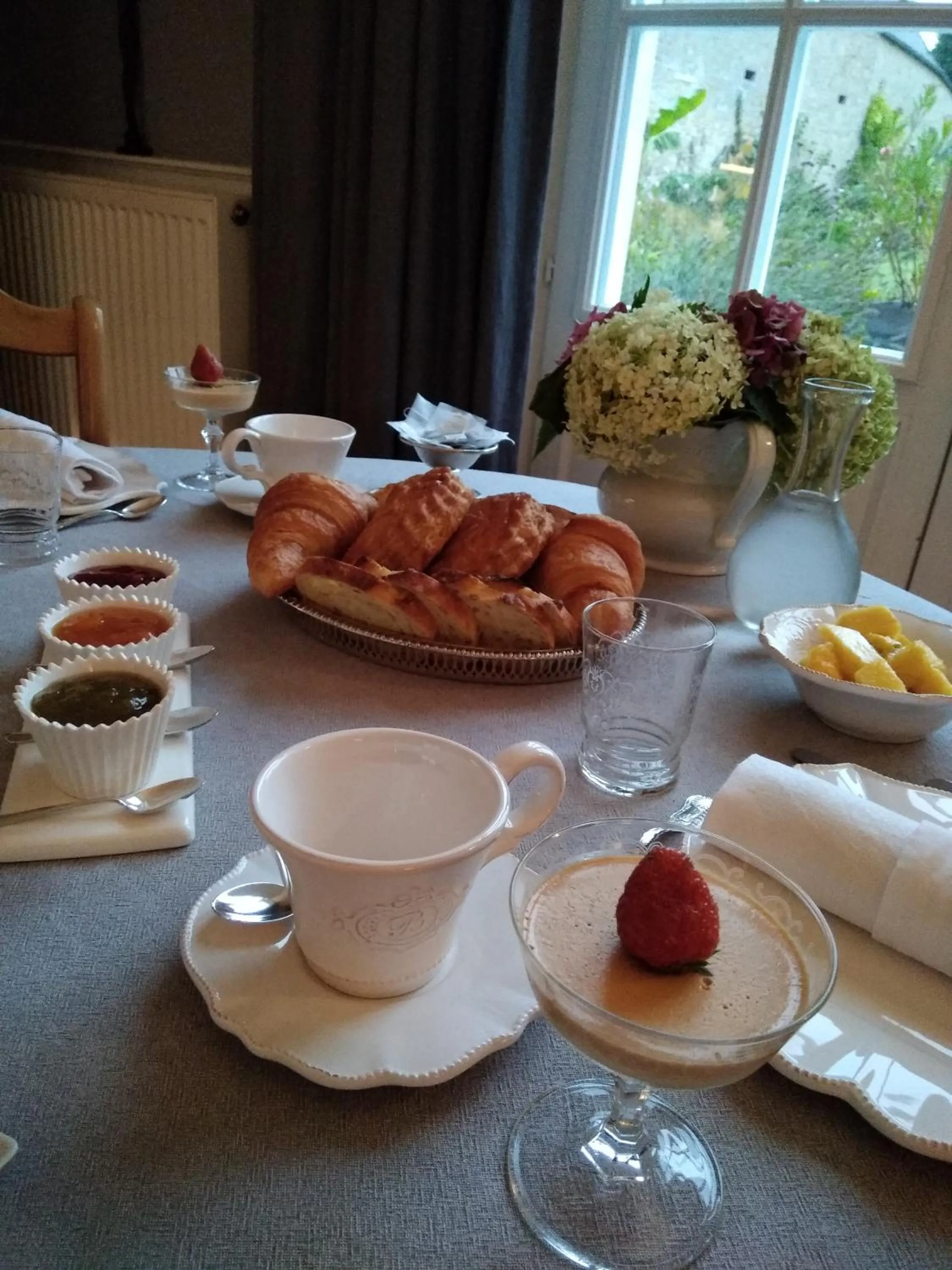 Continental breakfast in Chambre d'hôte le 18-20