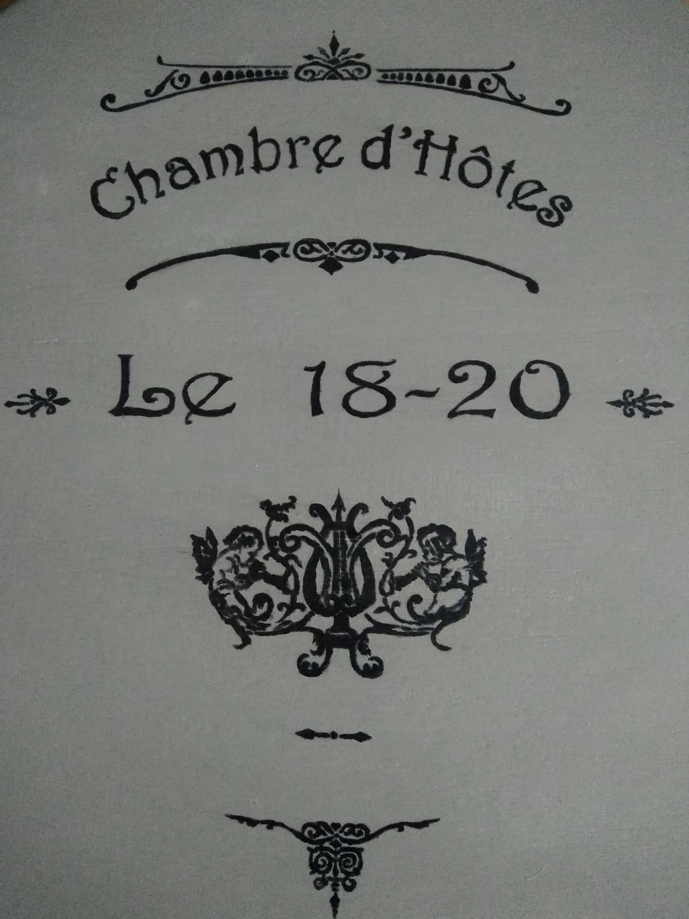 Chambre d'hôte le 18-20