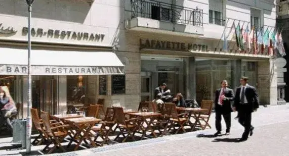 Facade/entrance in Lafayette Hotel Facade/entrance in Lafayette Hotel