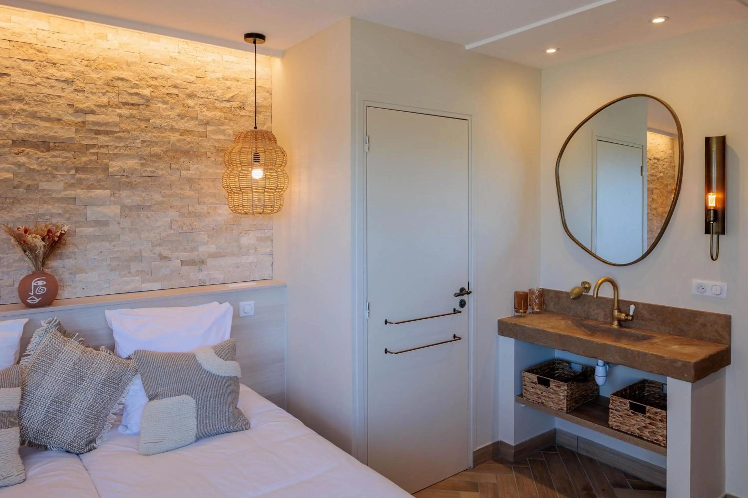 Bed in Les Terrasses Du Lac