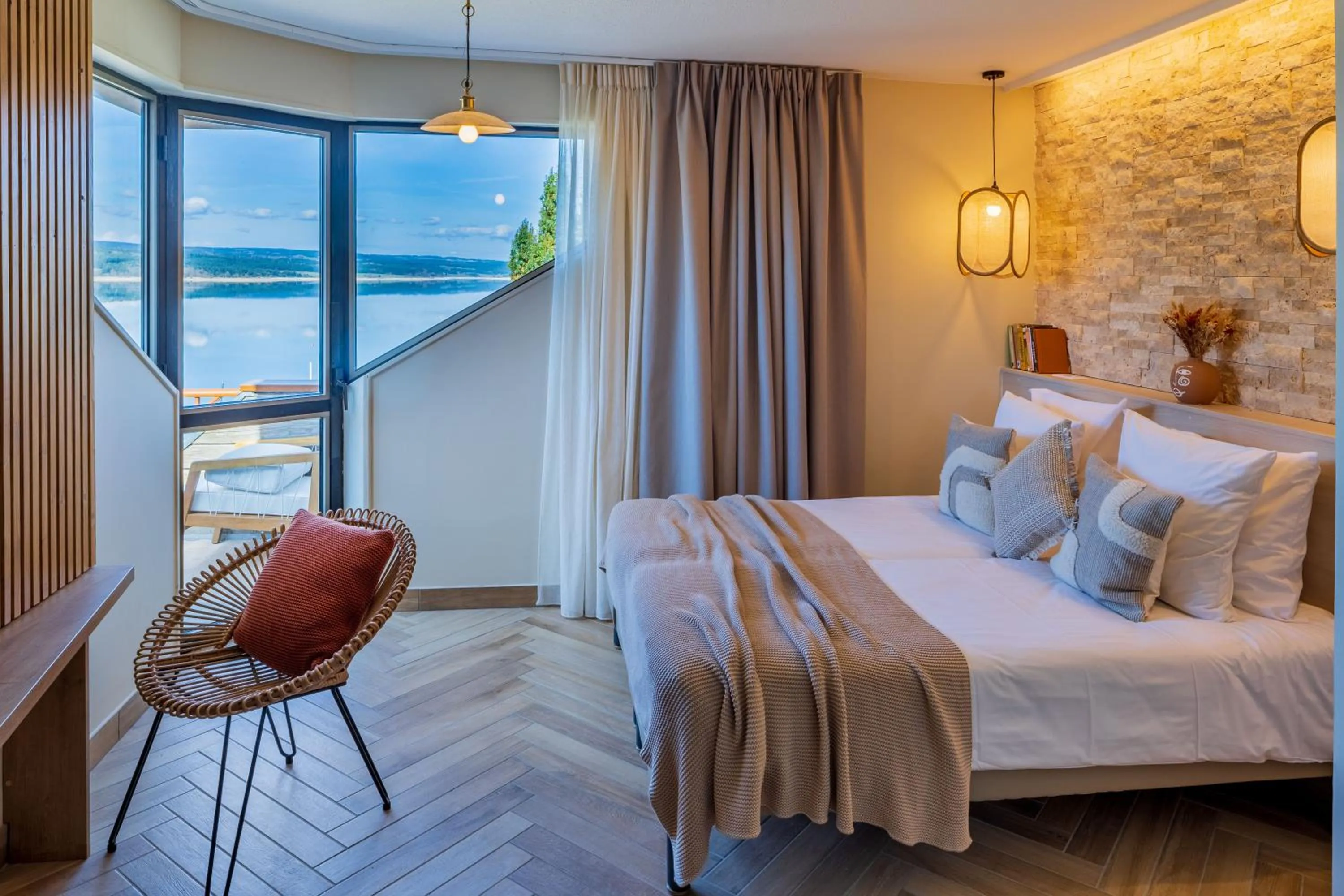 Bed in Les Terrasses Du Lac