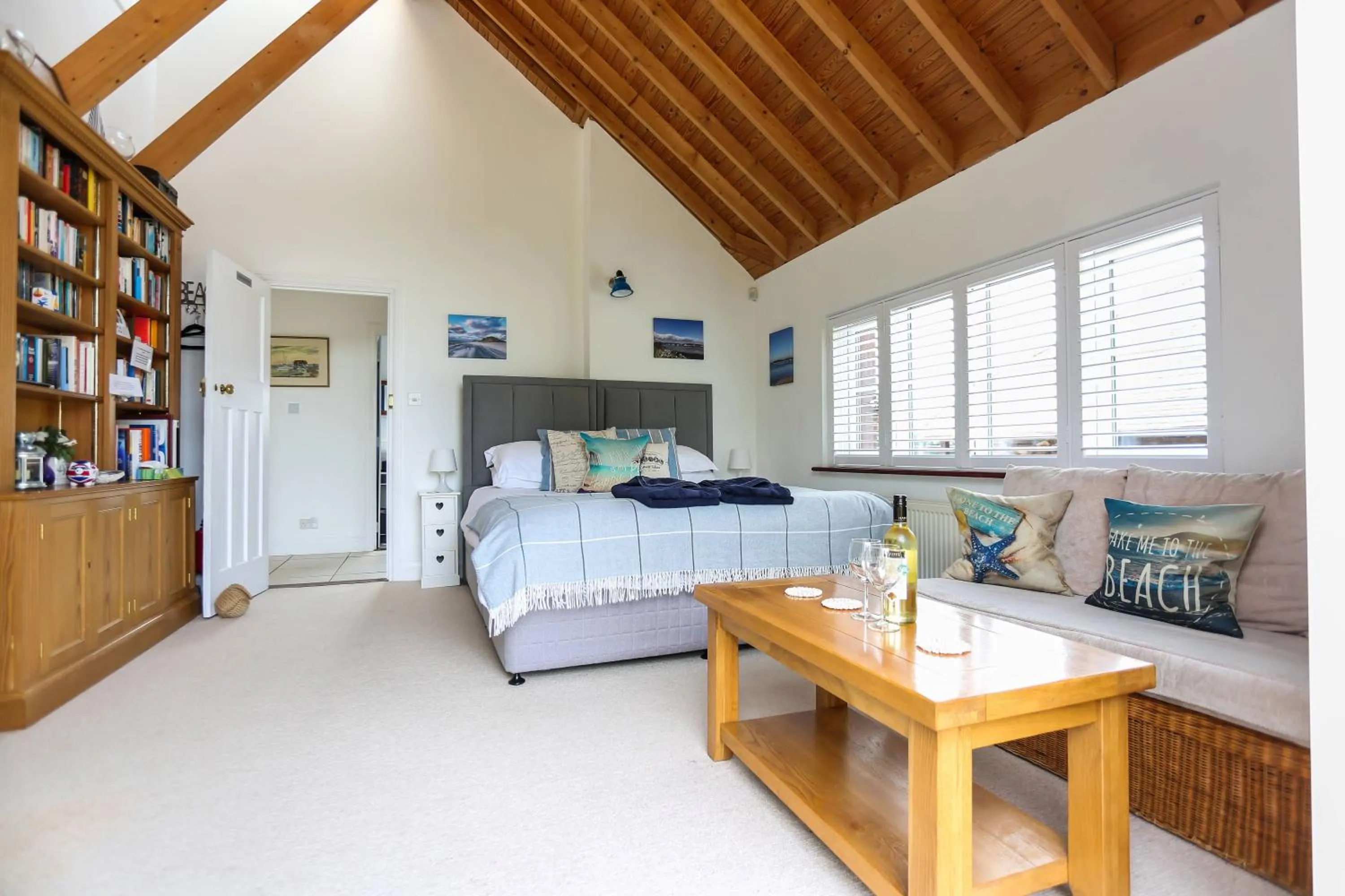 Bedroom in Linden House