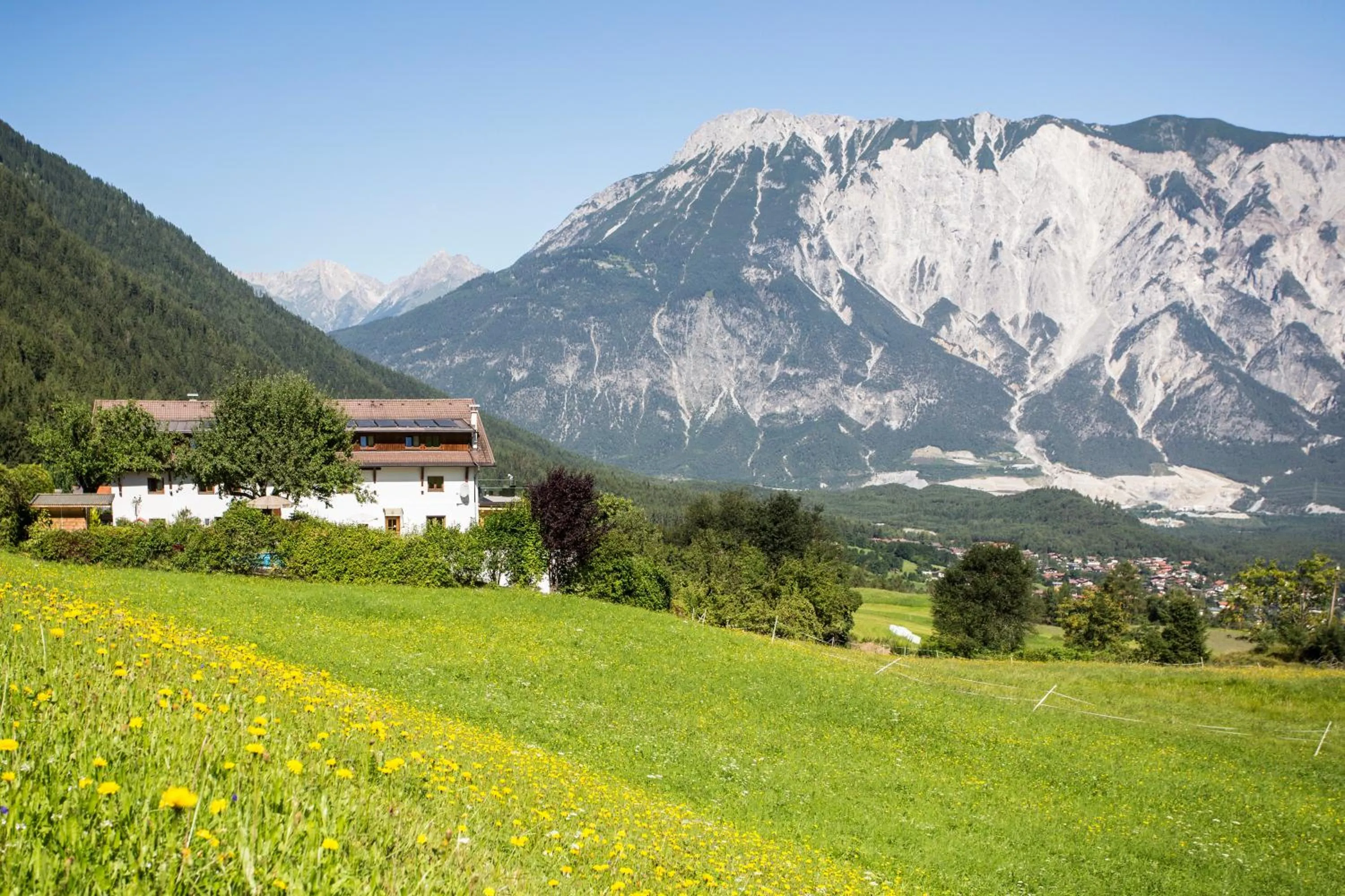 Natural landscape in Ferienhof Haderlehn