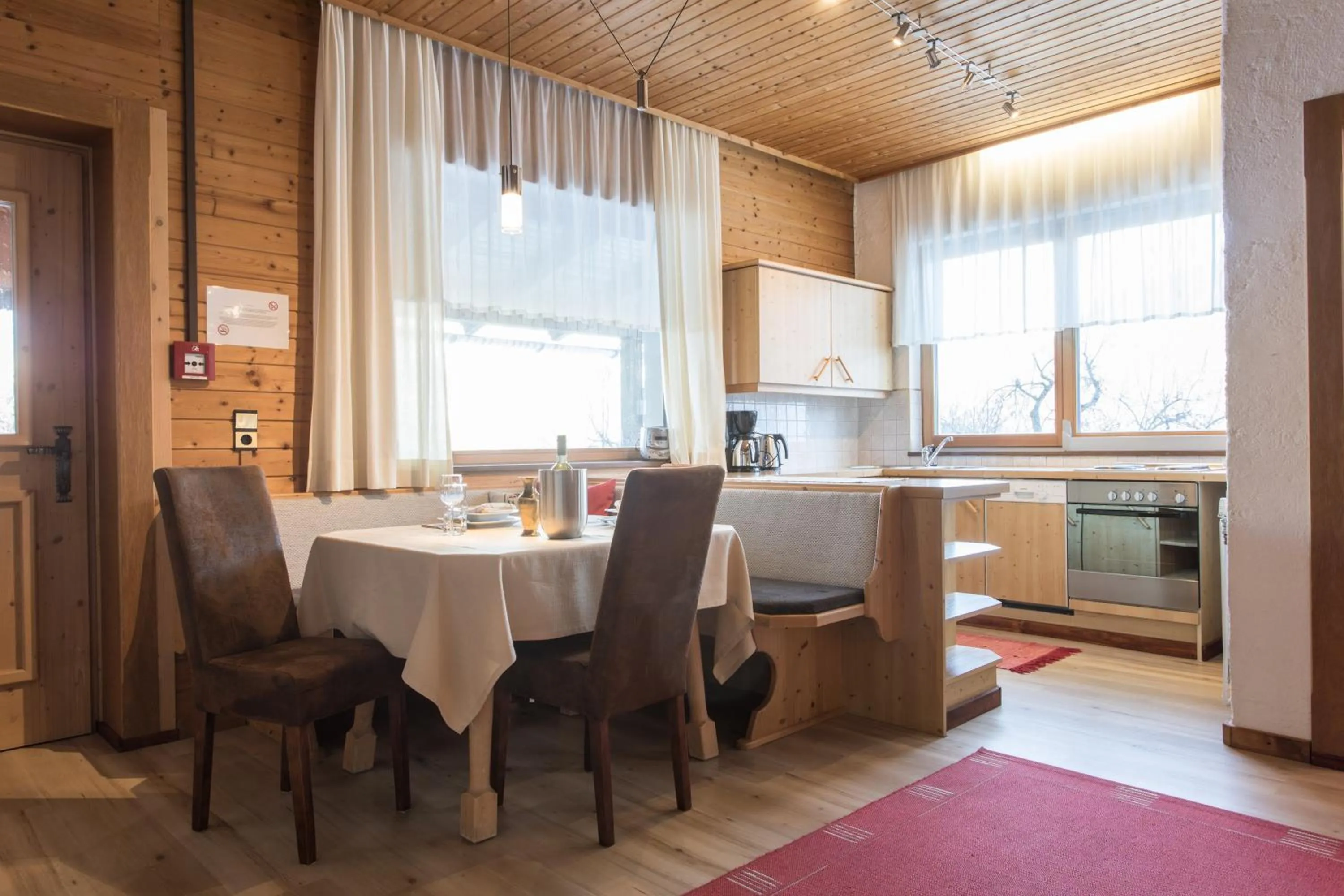 Dining area in Ferienhof Haderlehn