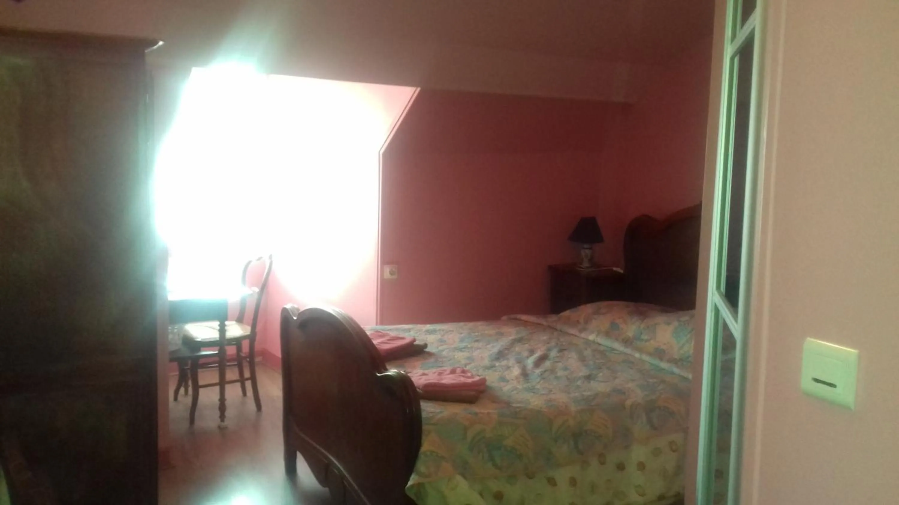 Bed in Auberge Du Bon Coin