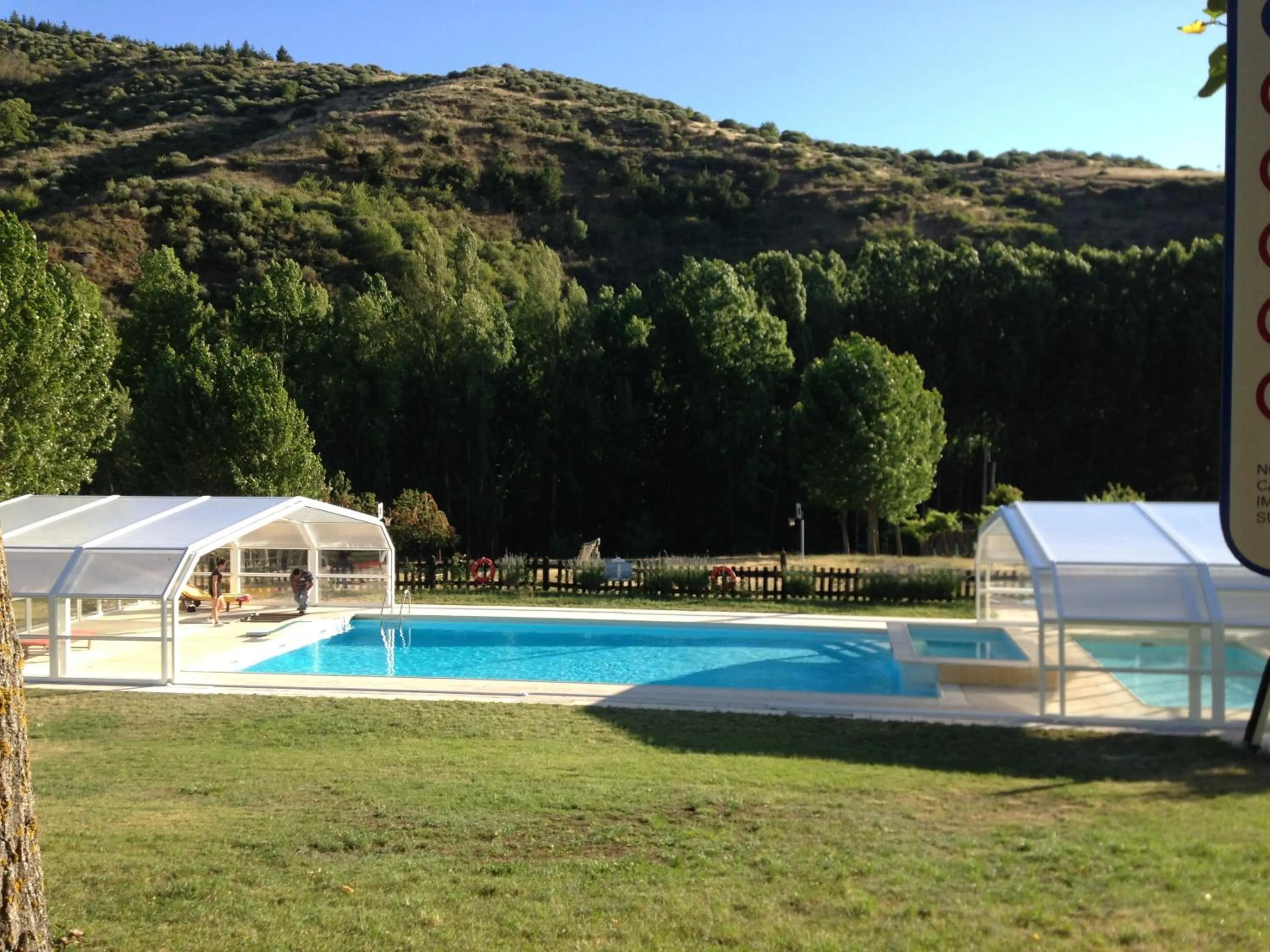 Swimming pool in A. Montesinho Turismo