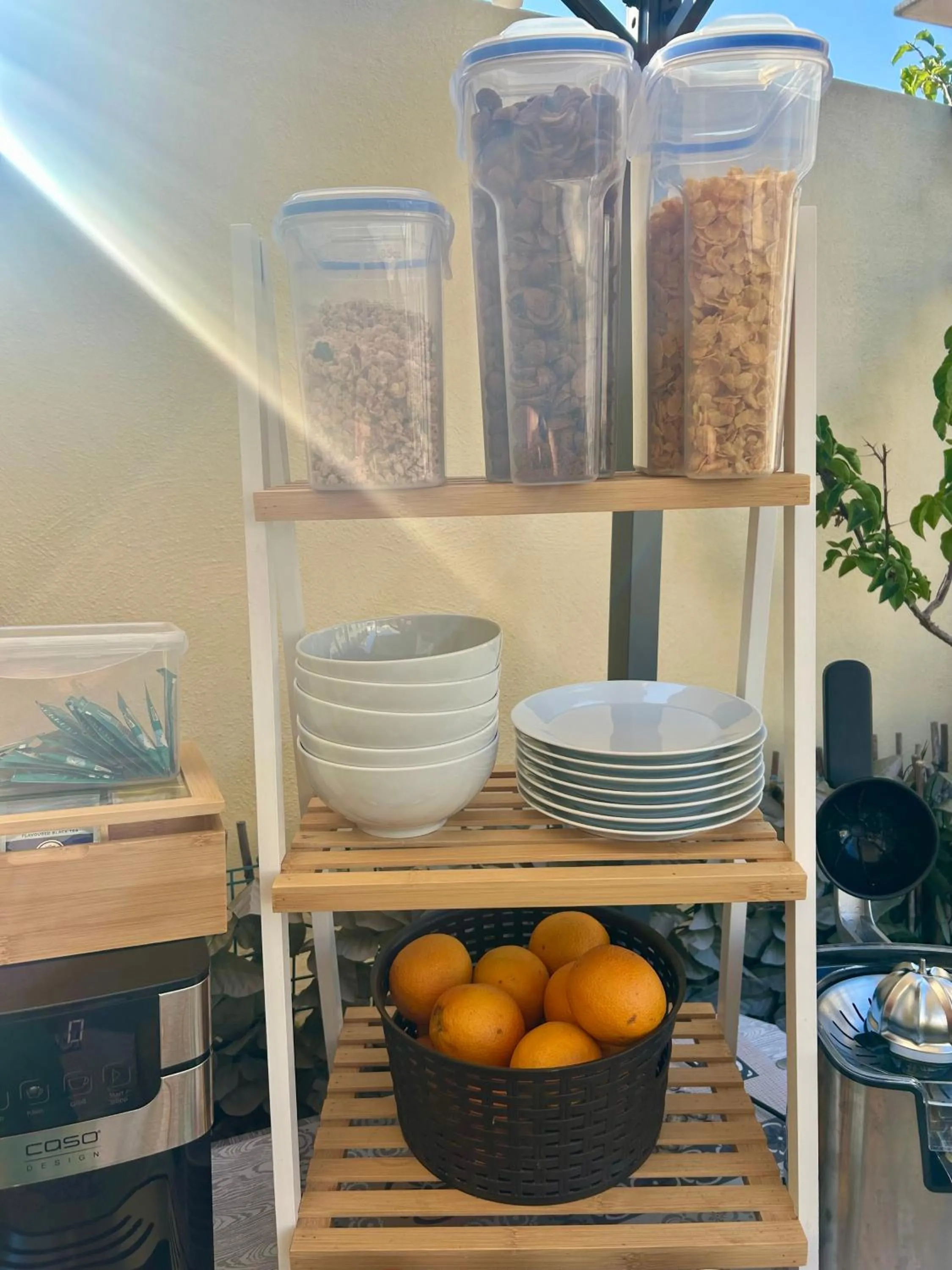 Food and drinks in Backstage Boutique Music Themed Townhouse